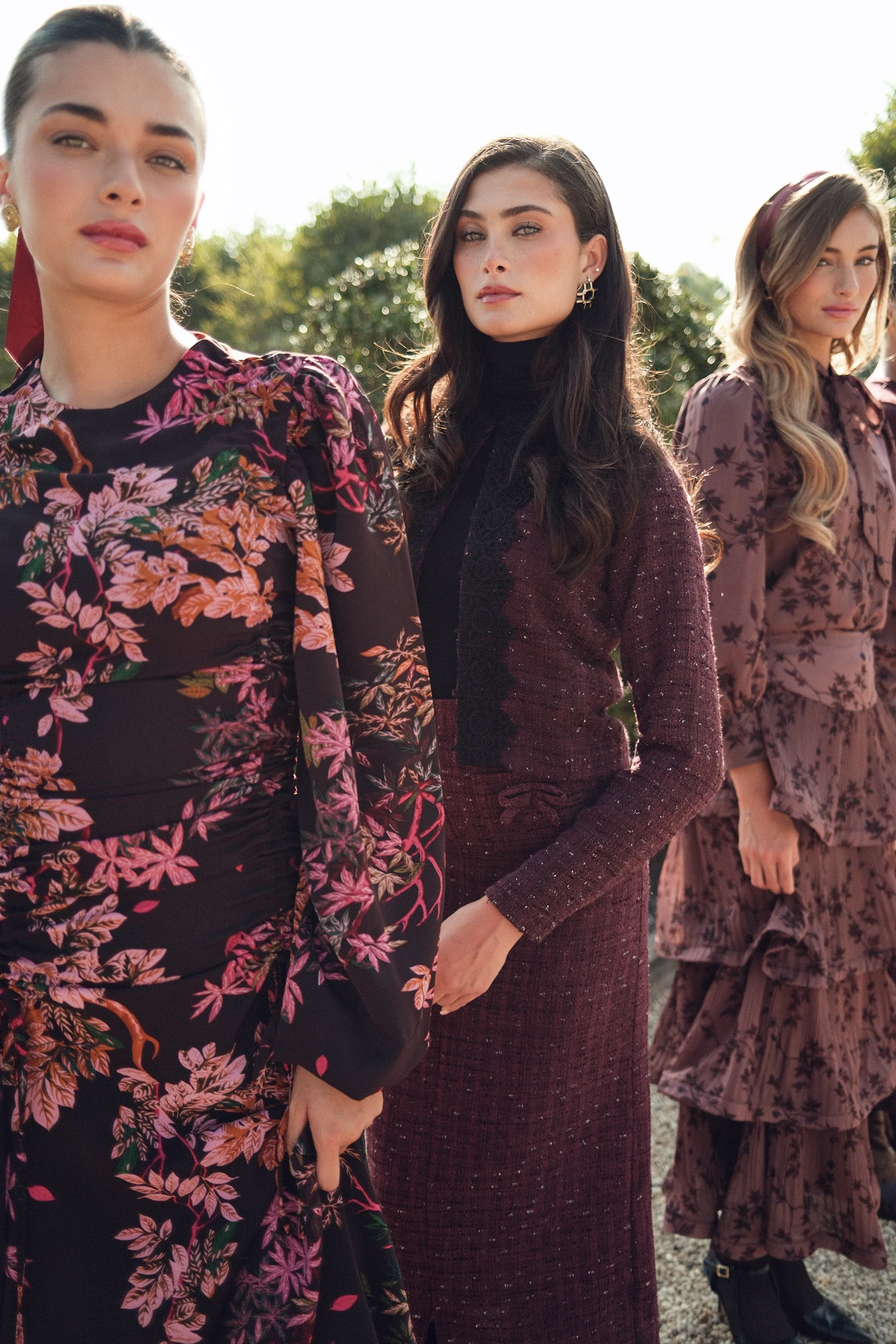 Floral Applique Tweed Jacket - Image 12