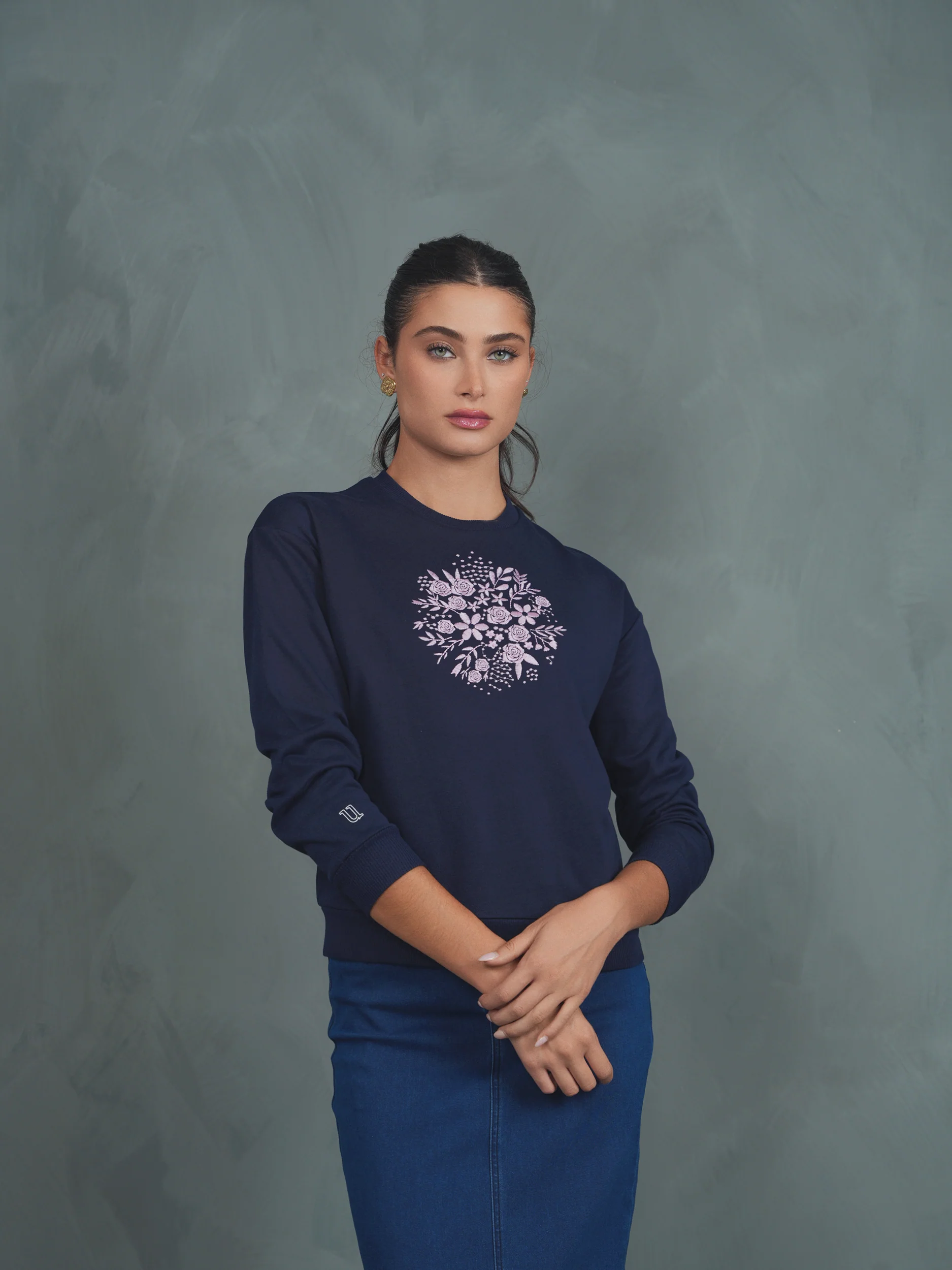 Embroidery Sweatshirt - Image 6