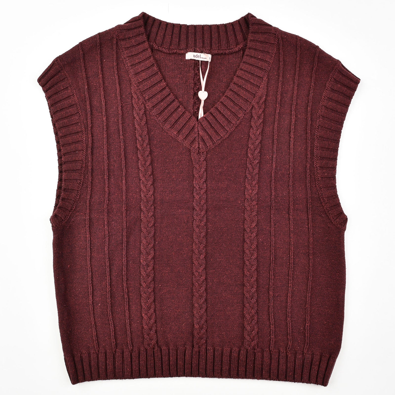 Cable Knit Vest - Image 10