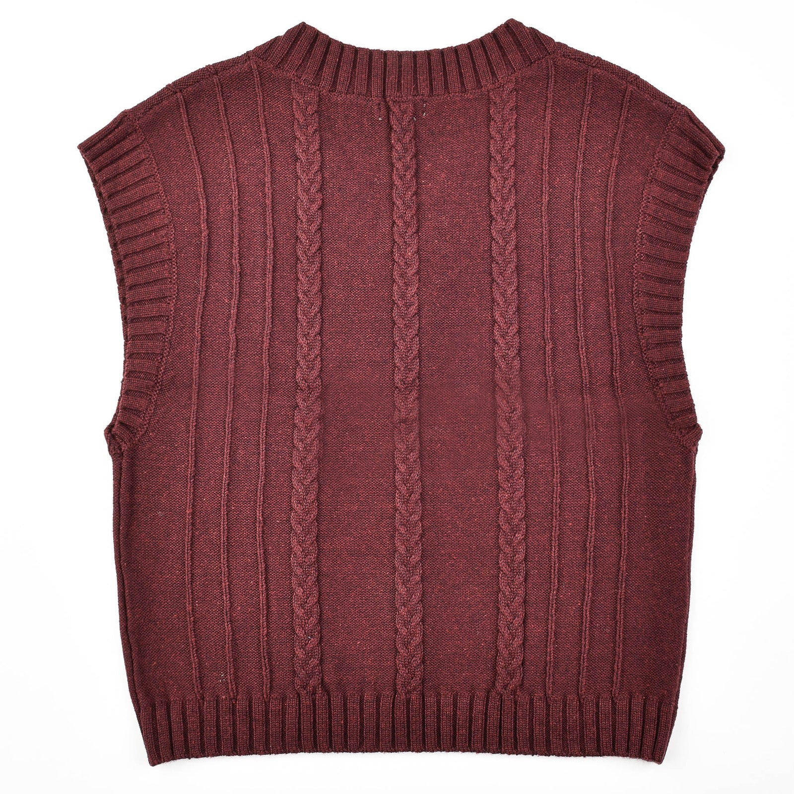 Cable Knit Vest - Image 13
