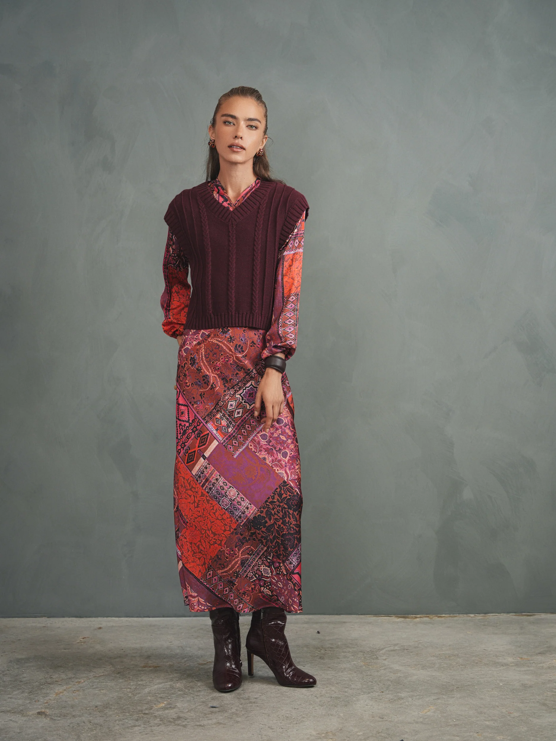 Cable Knit Vest - Image 6