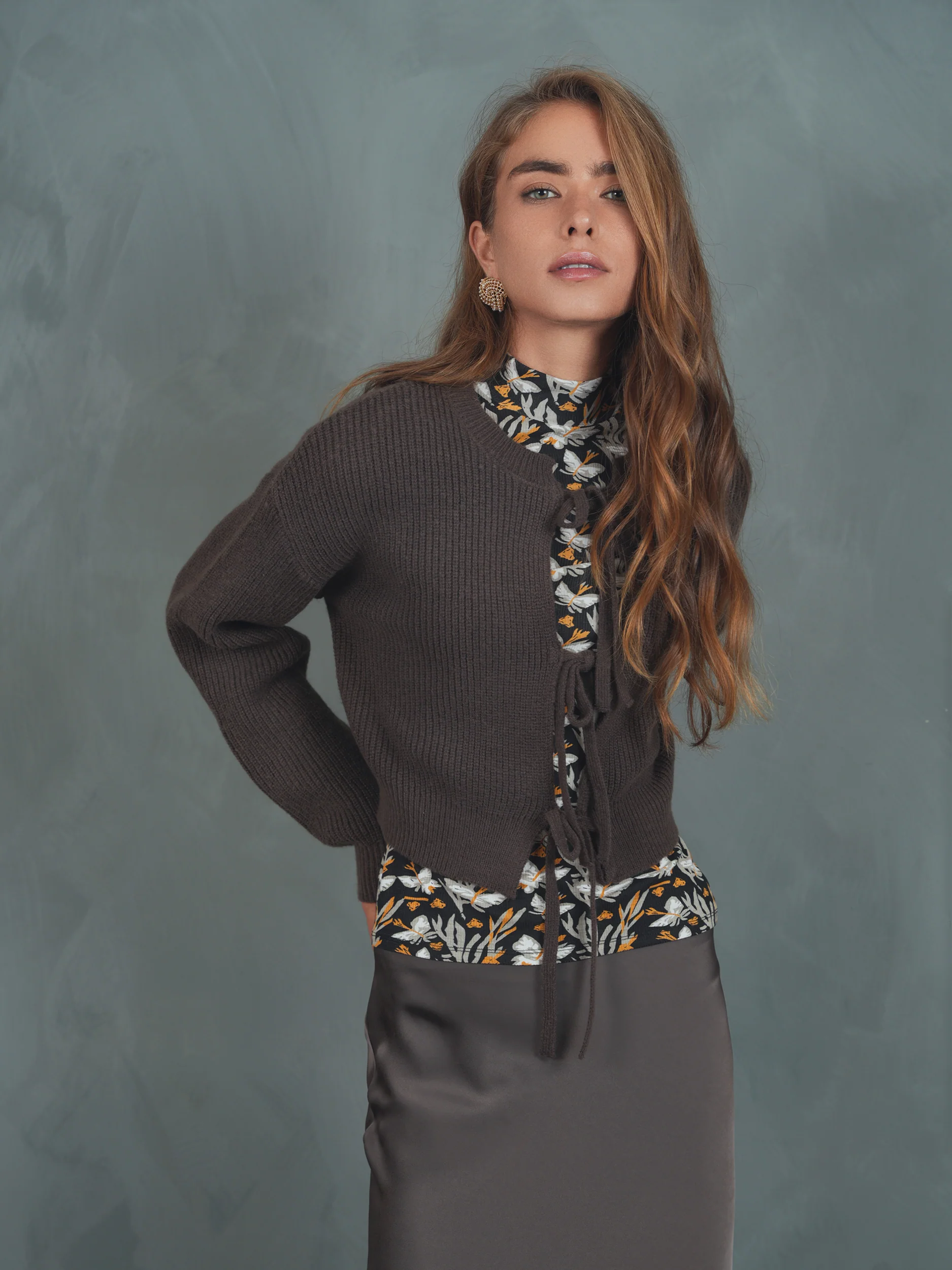Tie Cardigan - Image 9