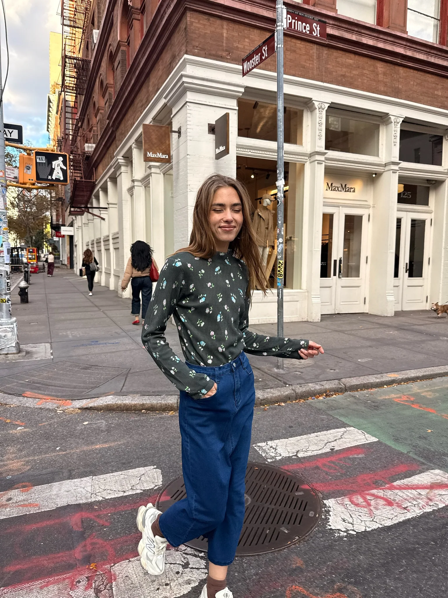 Mock Neck Print Sweater - Image 19