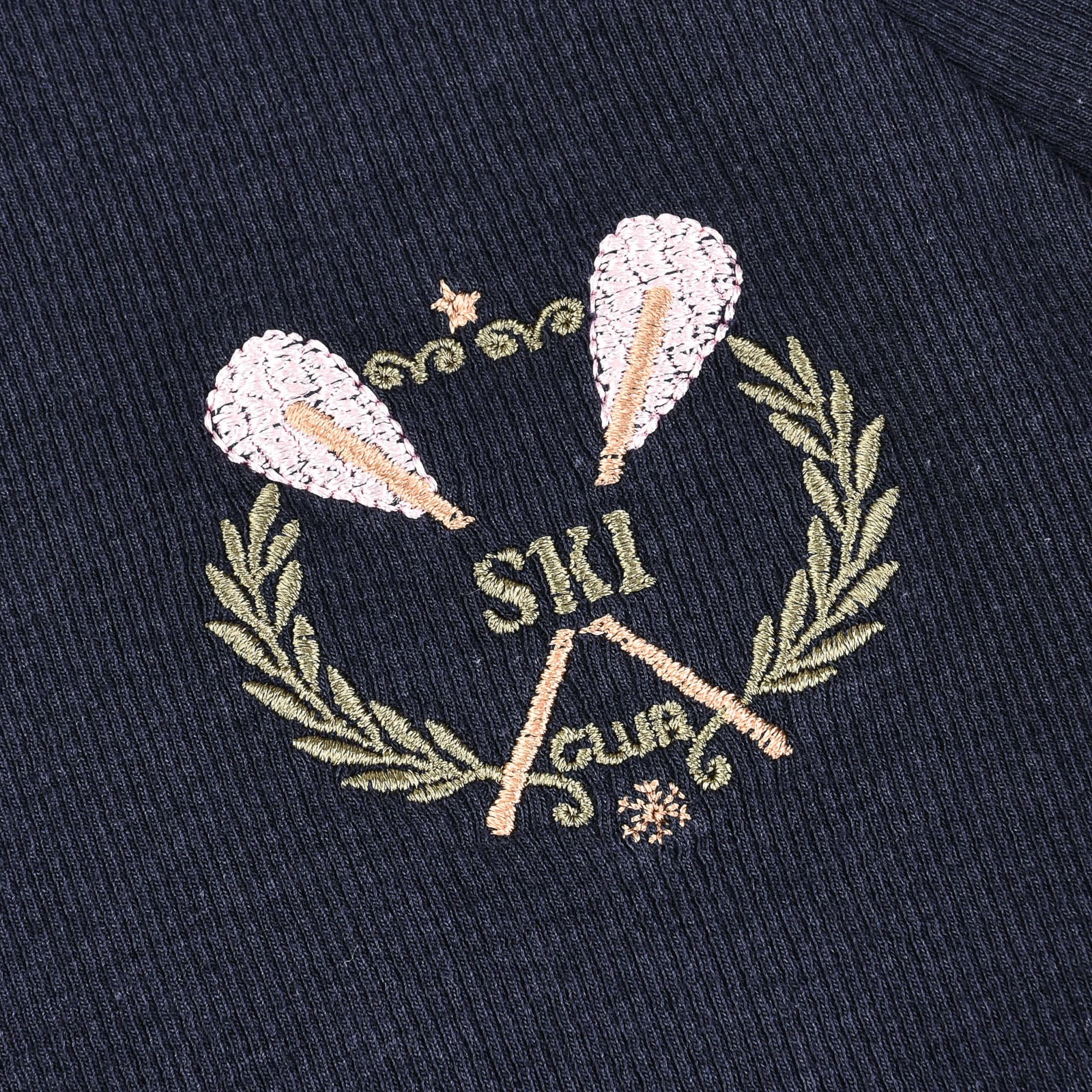 Ski Cowl Neck Rib Tee - Image 11