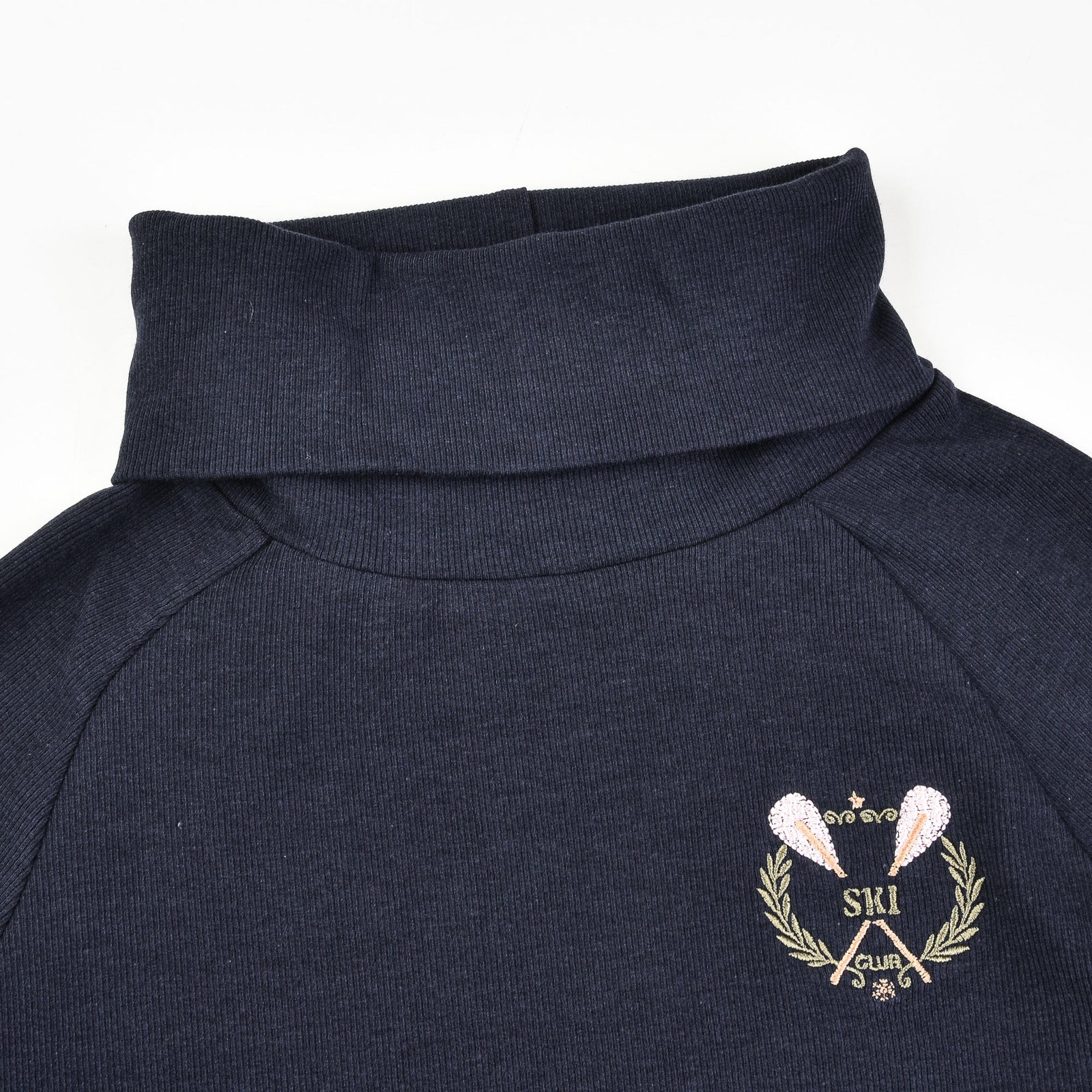 Ski Cowl Neck Rib Tee - Image 12