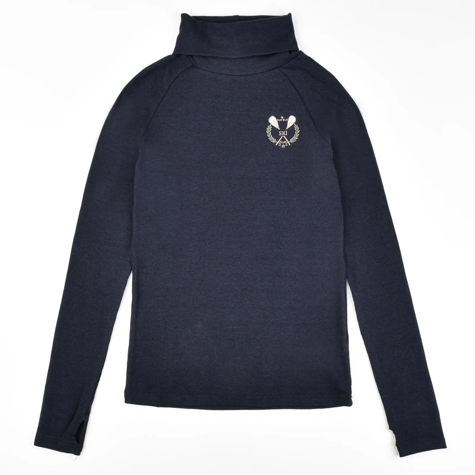 Ski Cowl Neck Rib Tee - Image 14