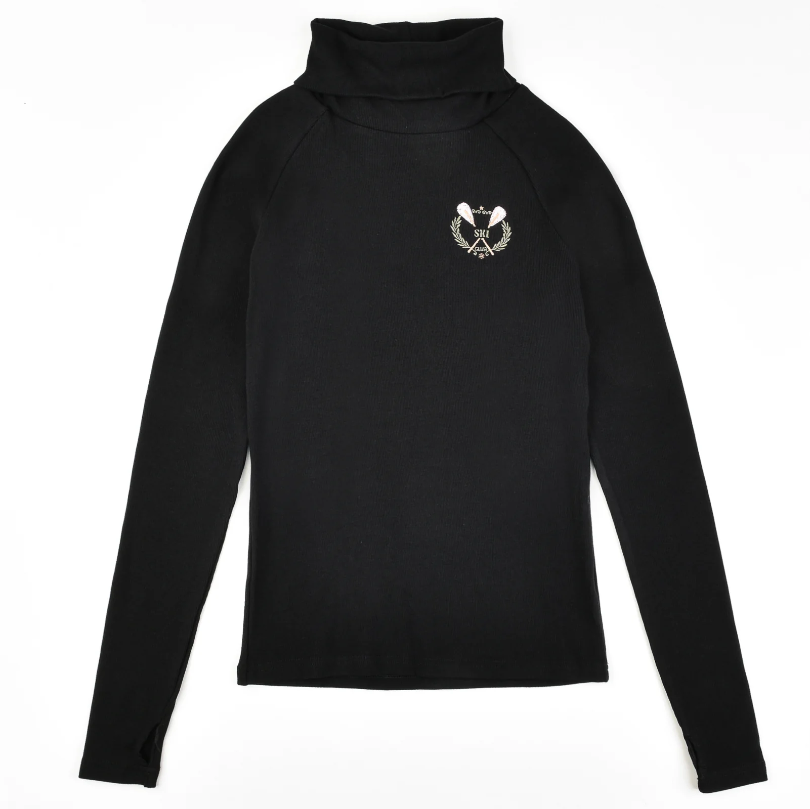 Ski Cowl Neck Rib Tee - Image 15