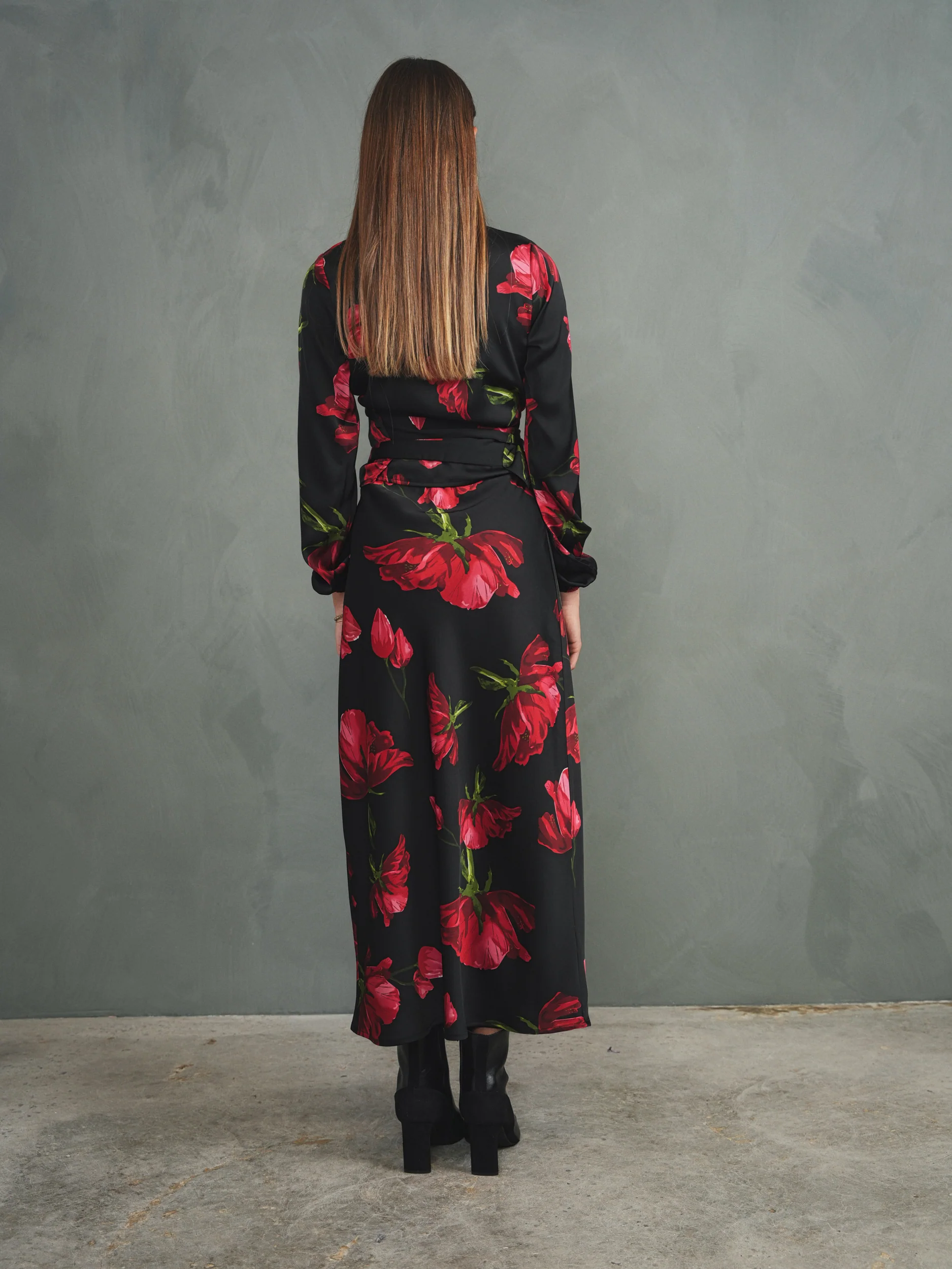 Satin Wrap Top - Image 11