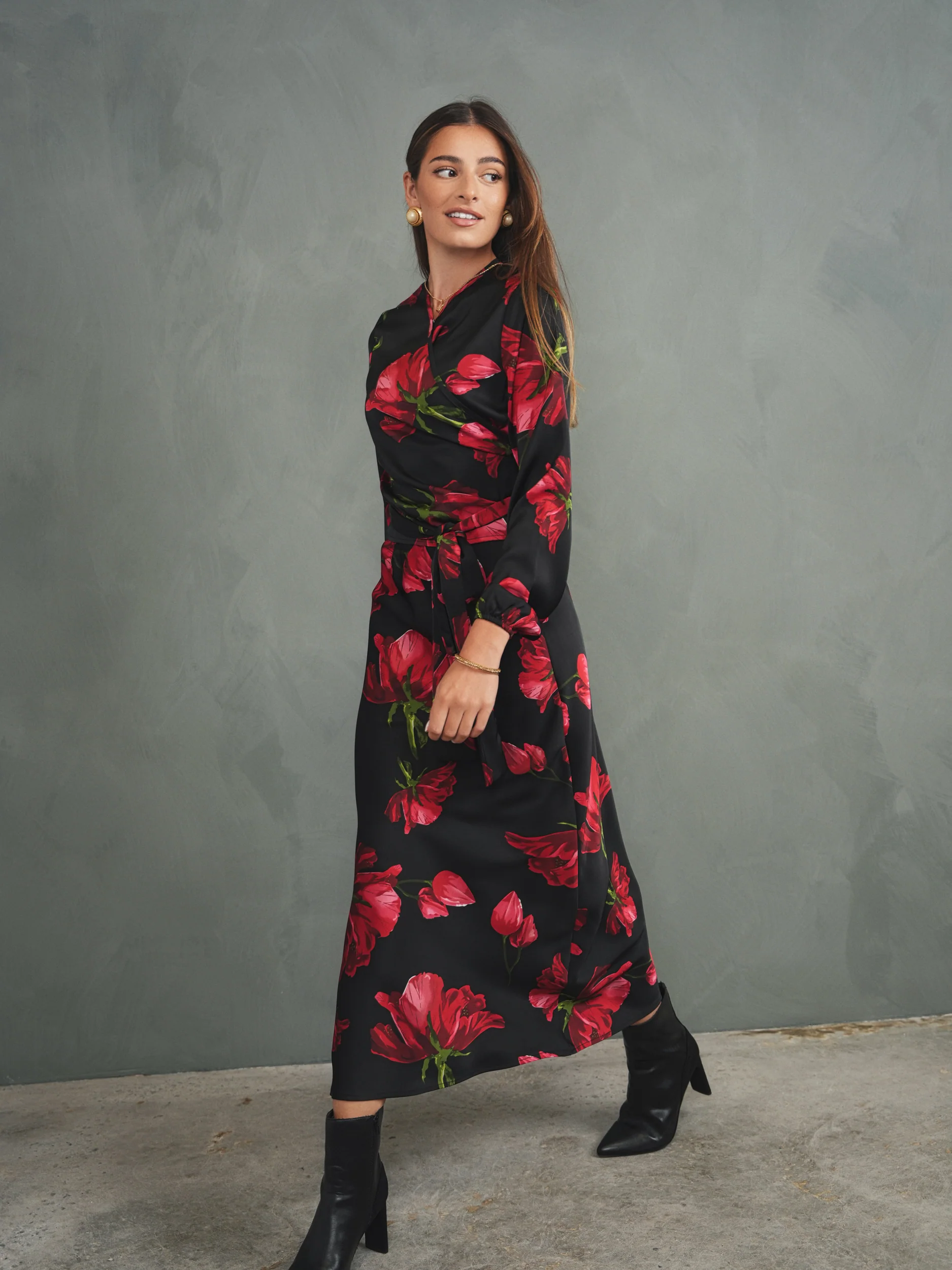 Satin Wrap Top - Image 12