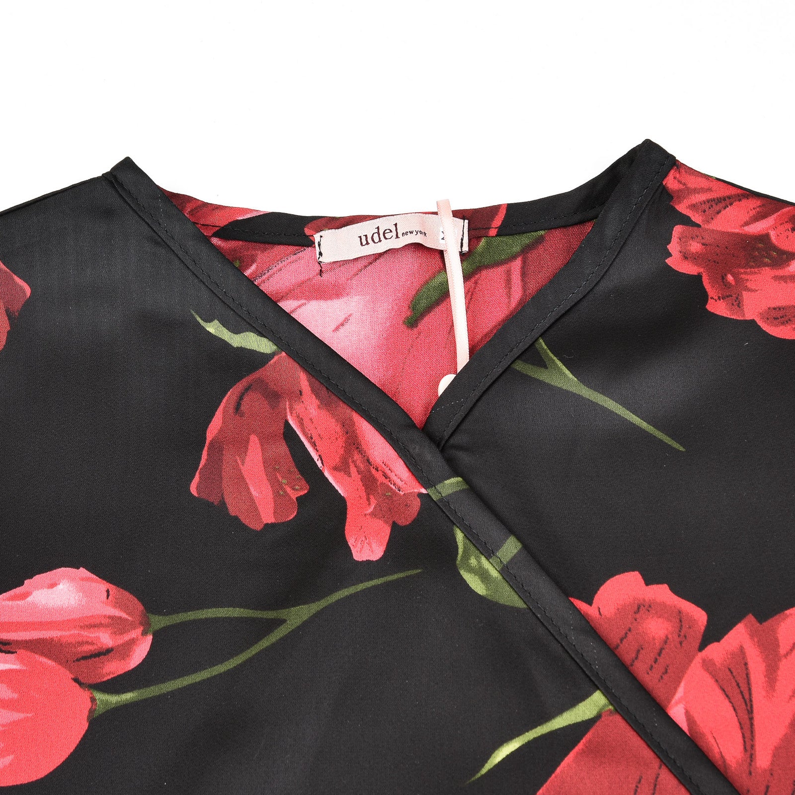 Satin Wrap Top - Image 21