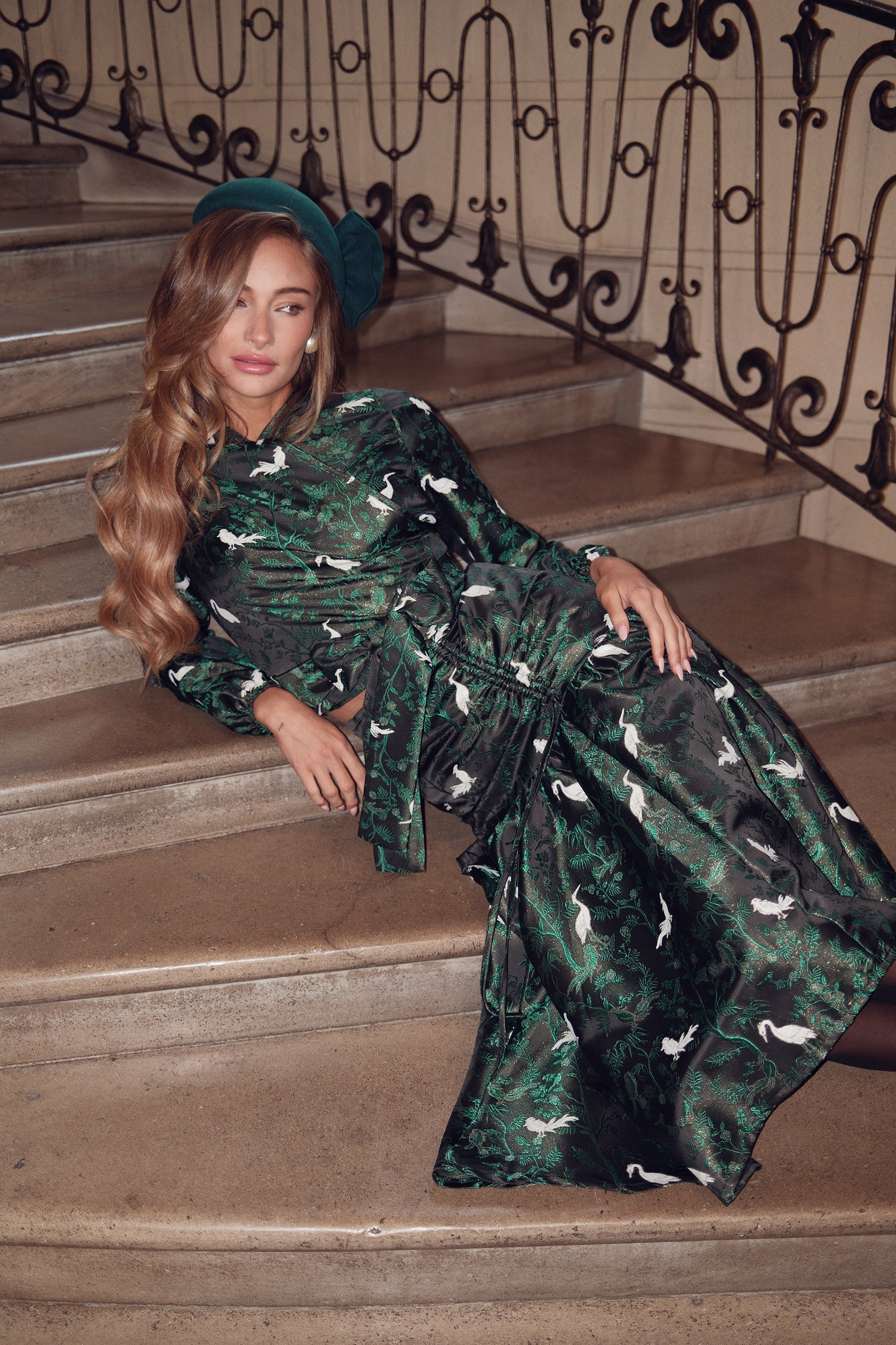 The Buckingham Wrap Top - Image 5