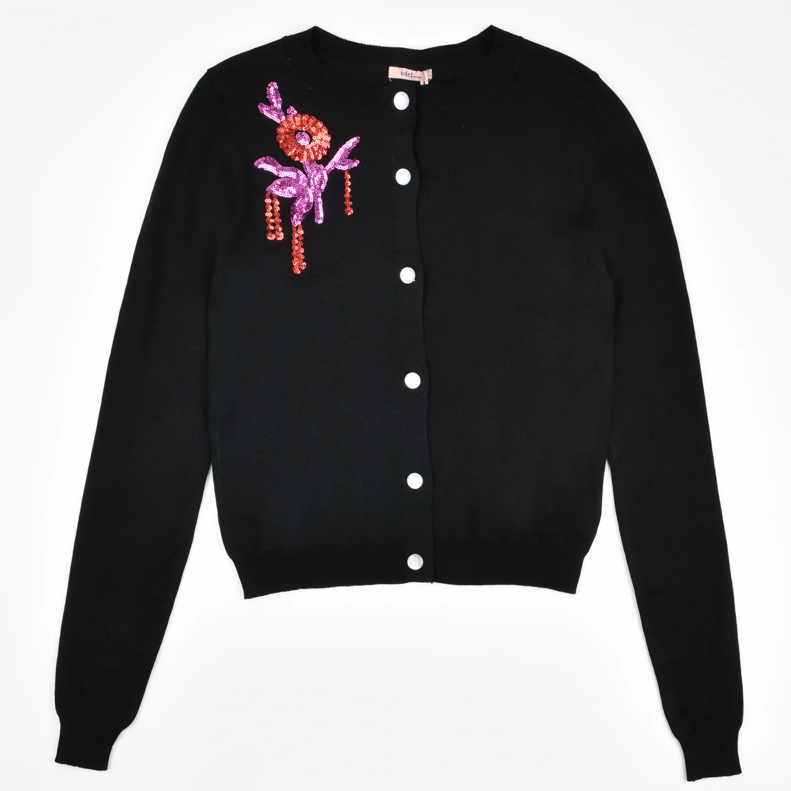 Applique Knit Cardigan - Image 11