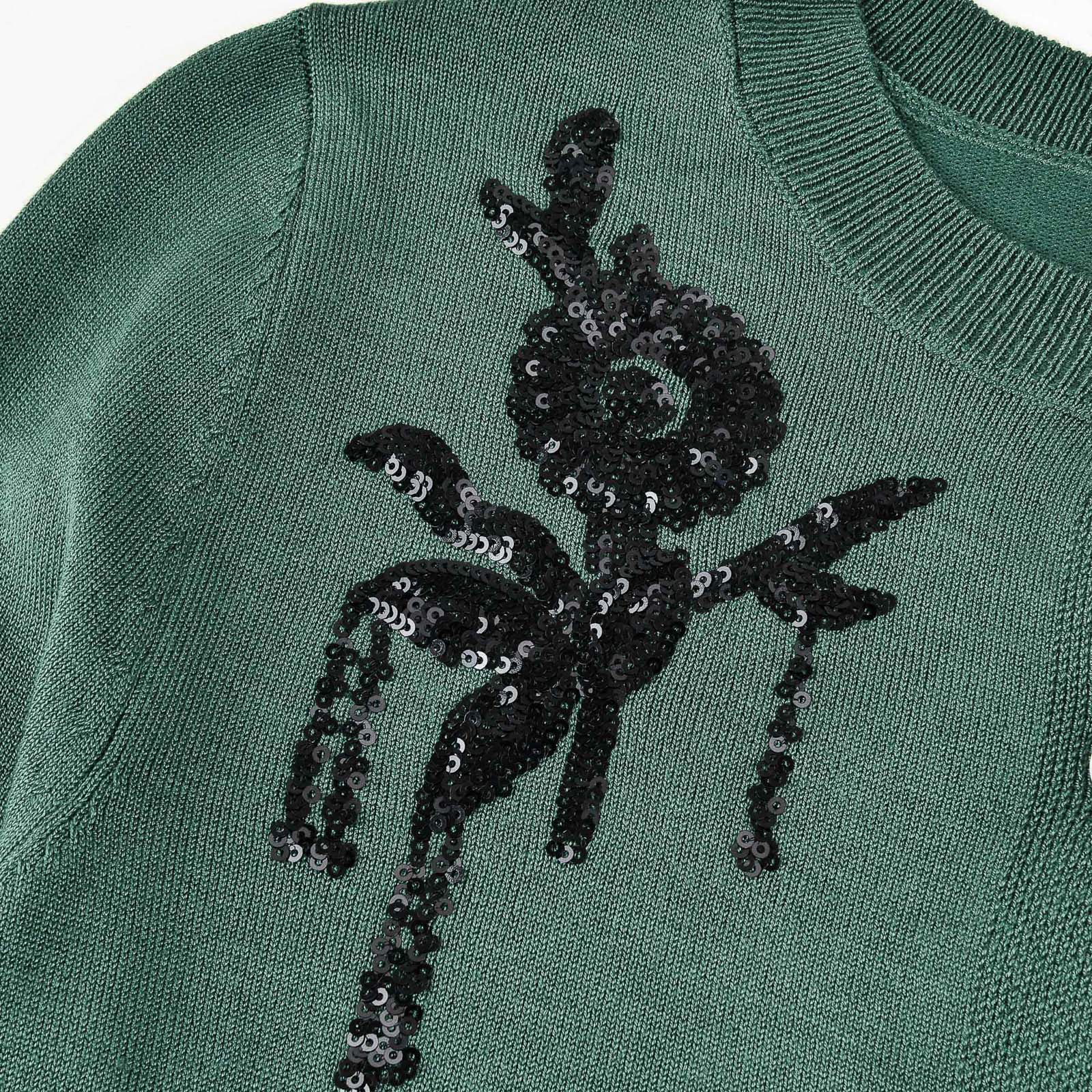 Applique Knit Cardigan - Image 7