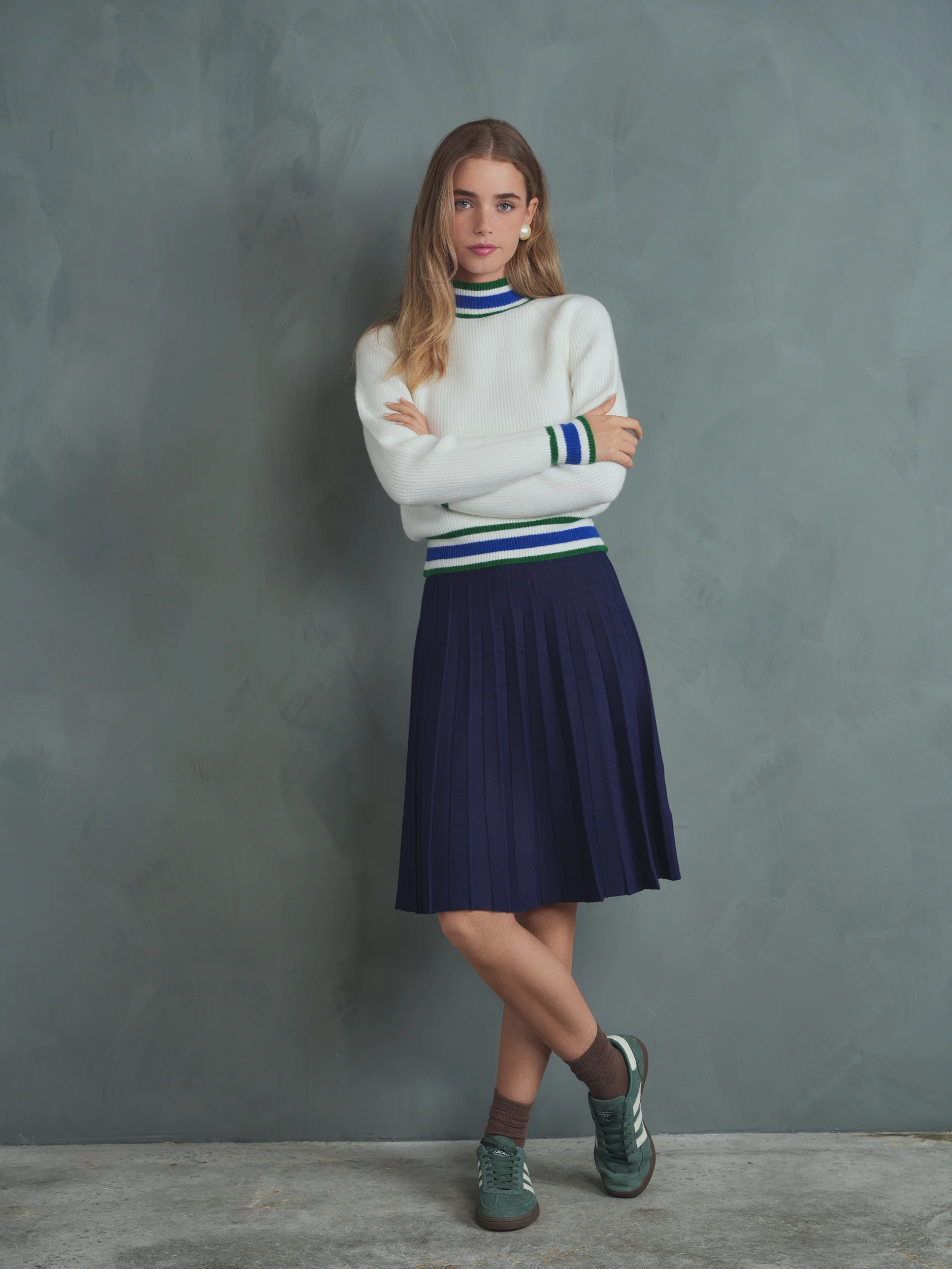 Mock Neck Raglan Sweater - Image 6