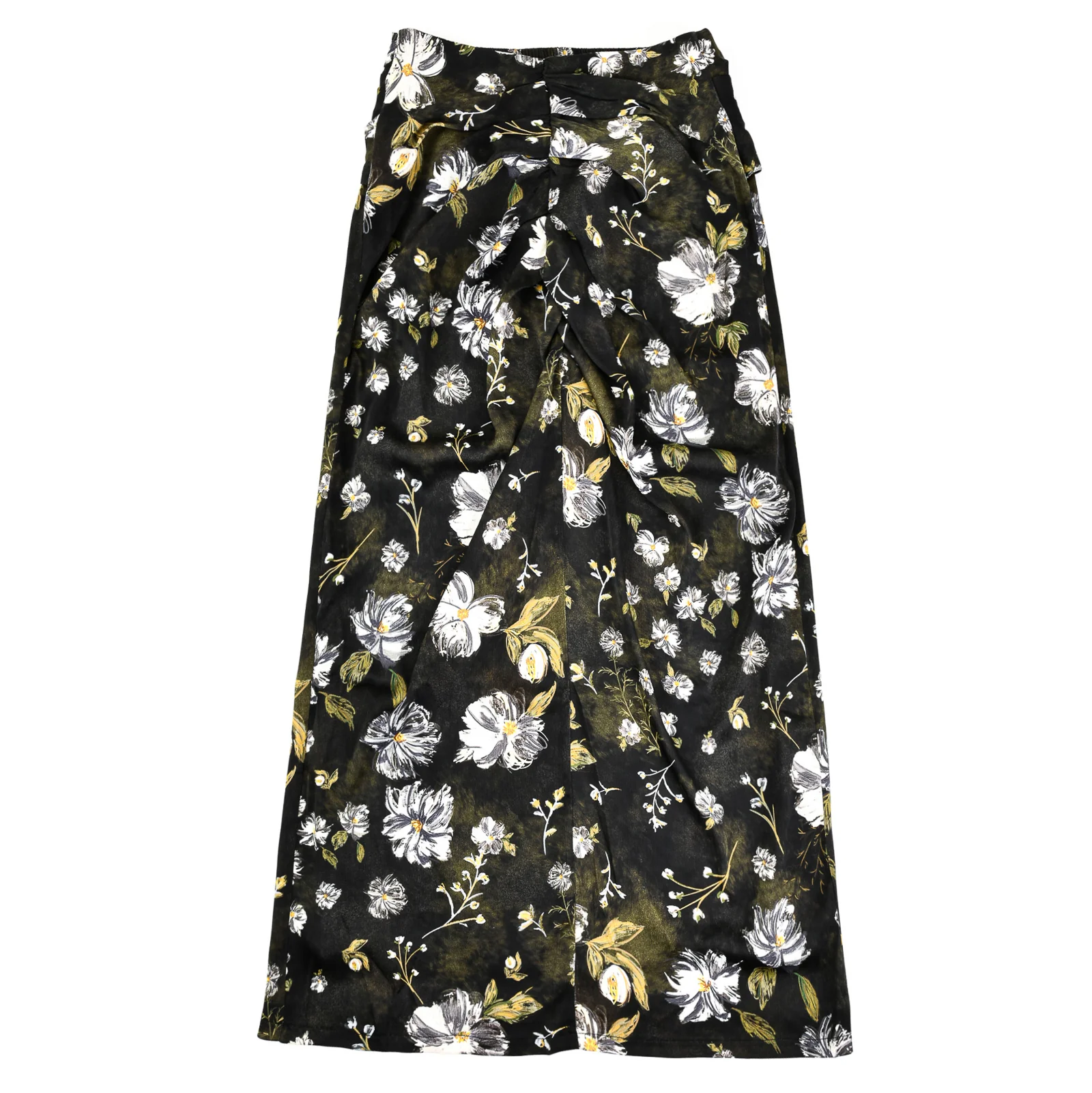 Tie-Front Draped Skirt - Image 15