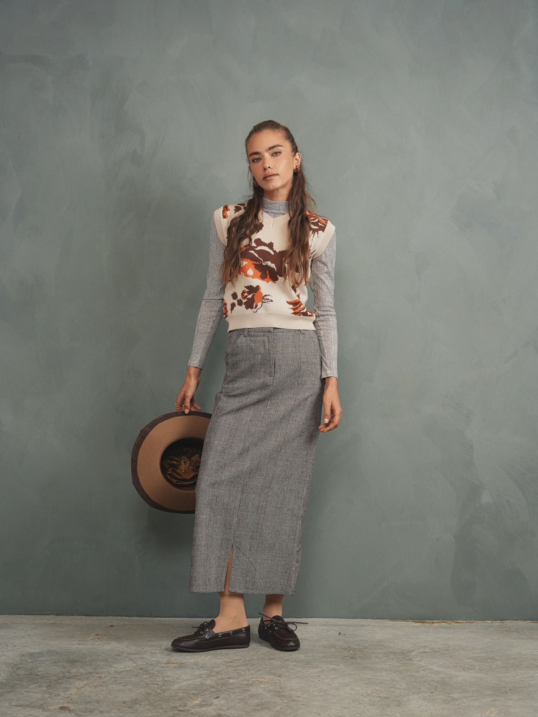 Front Slit Skirt - Image 8