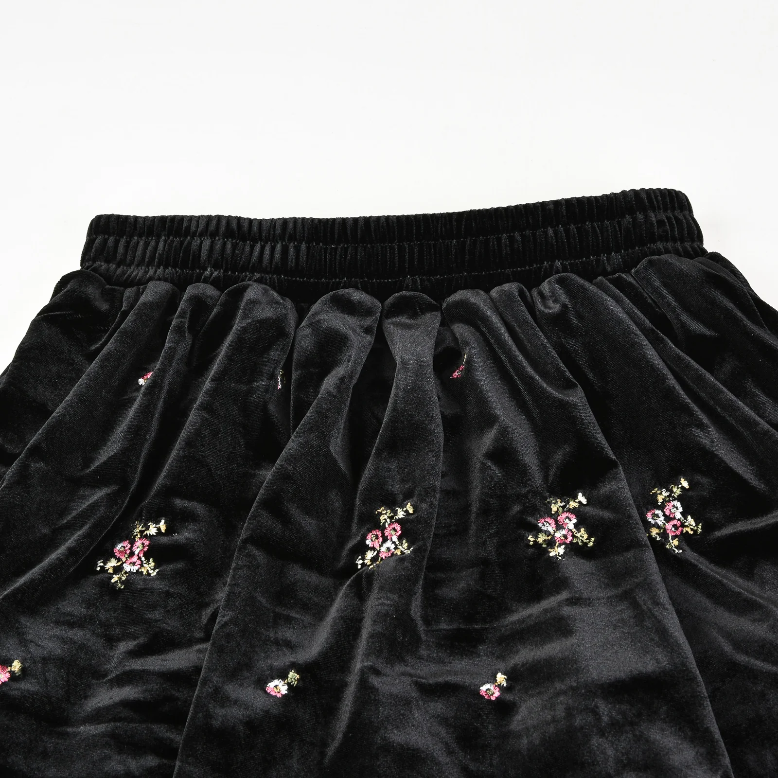 Velour Tiered Skirt - Image 16
