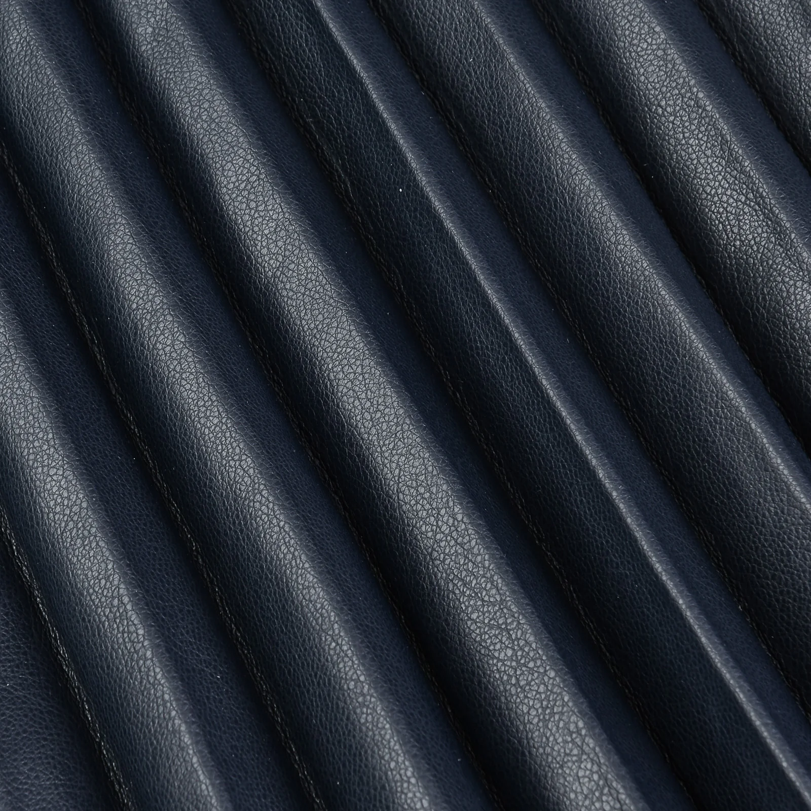 Pleated Leather Skirt - Image 14
