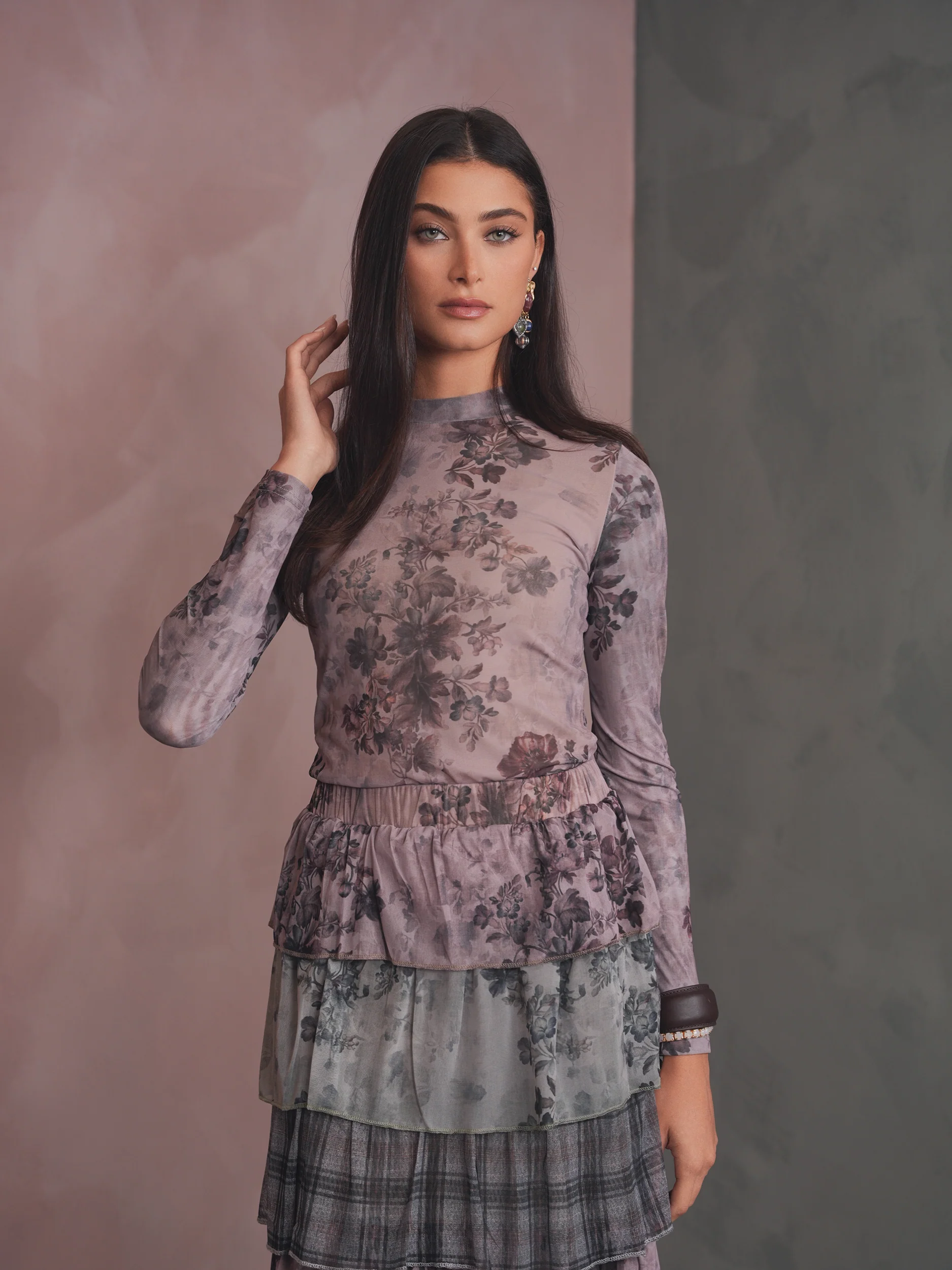 Layered Mesh Skirt - Image 5