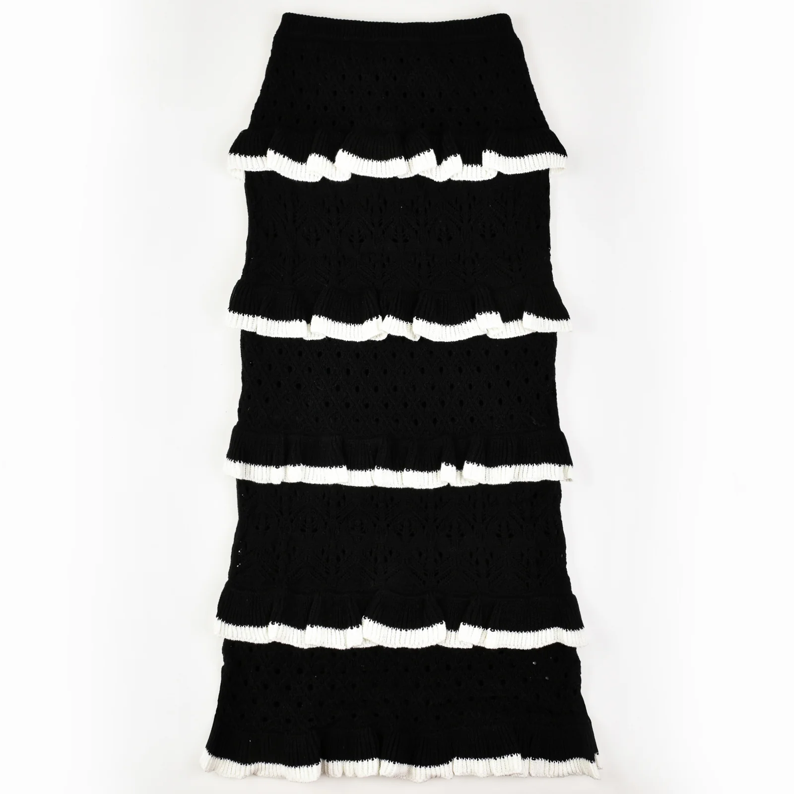Knit Ruffle Skirt - Image 9