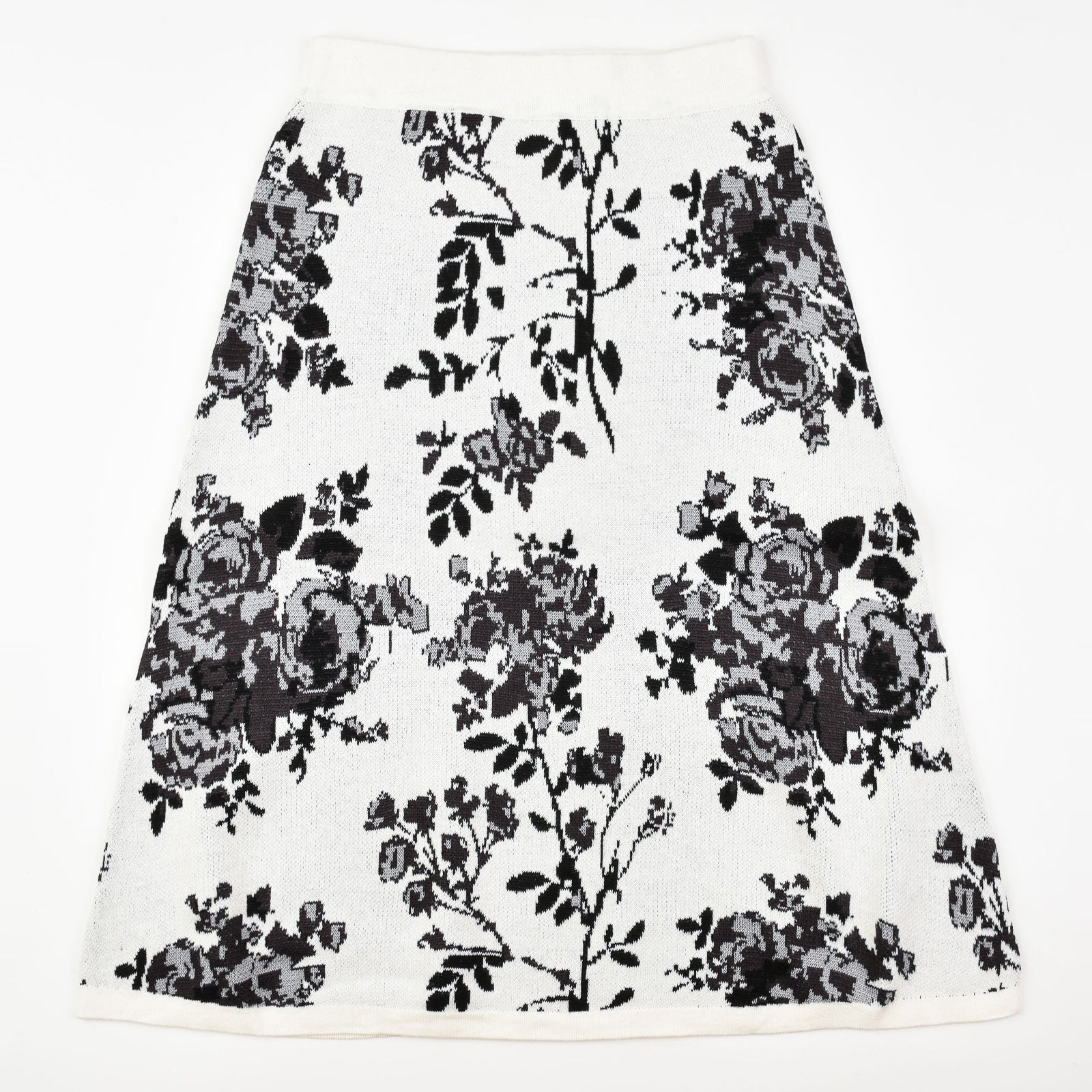 Jacquard Knit Skirt - Image 16
