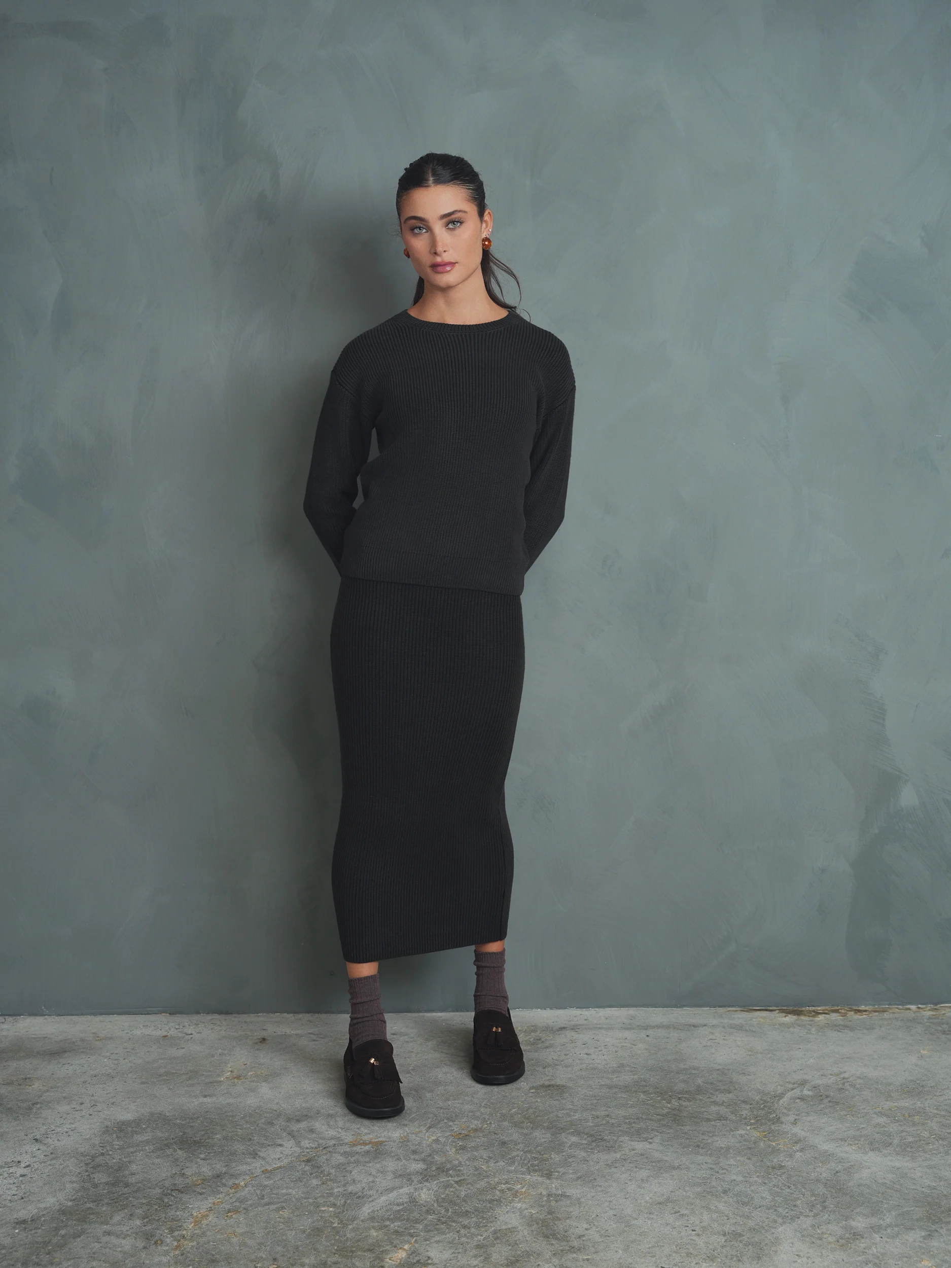 Wash Knit Skirt