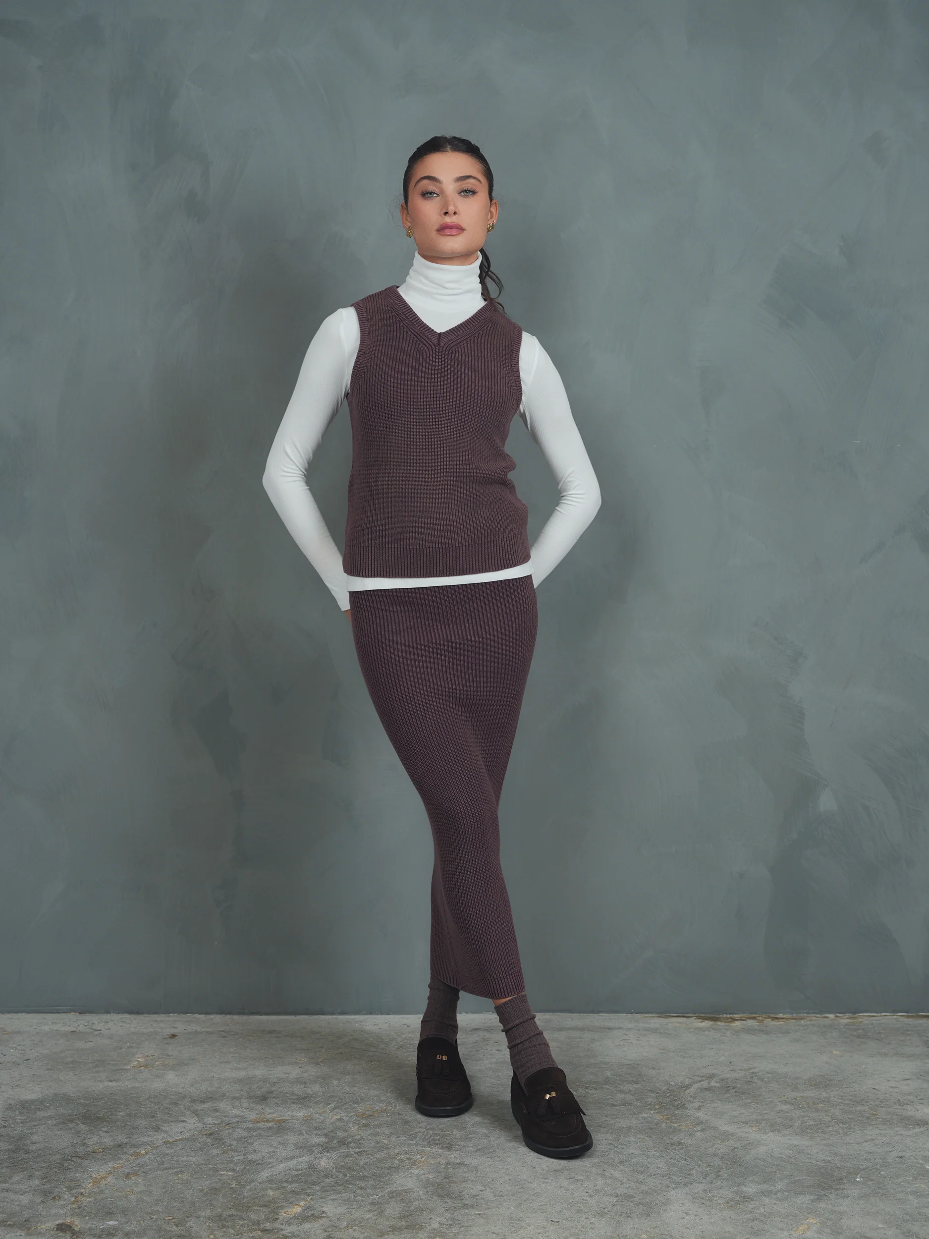 Wash Knit Skirt - Image 9