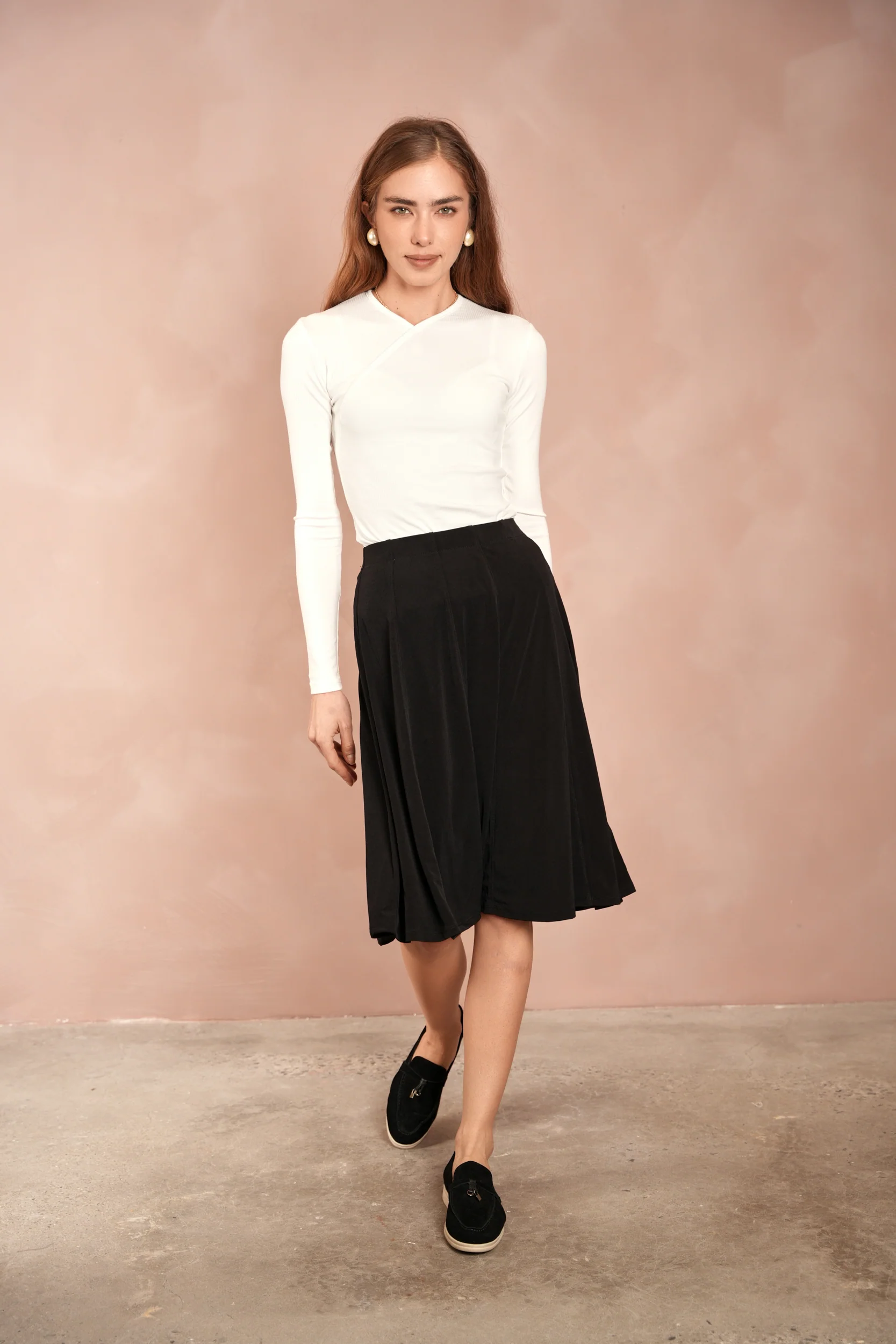 Super Light-Weight Slinky Panel Skirt - Image 8