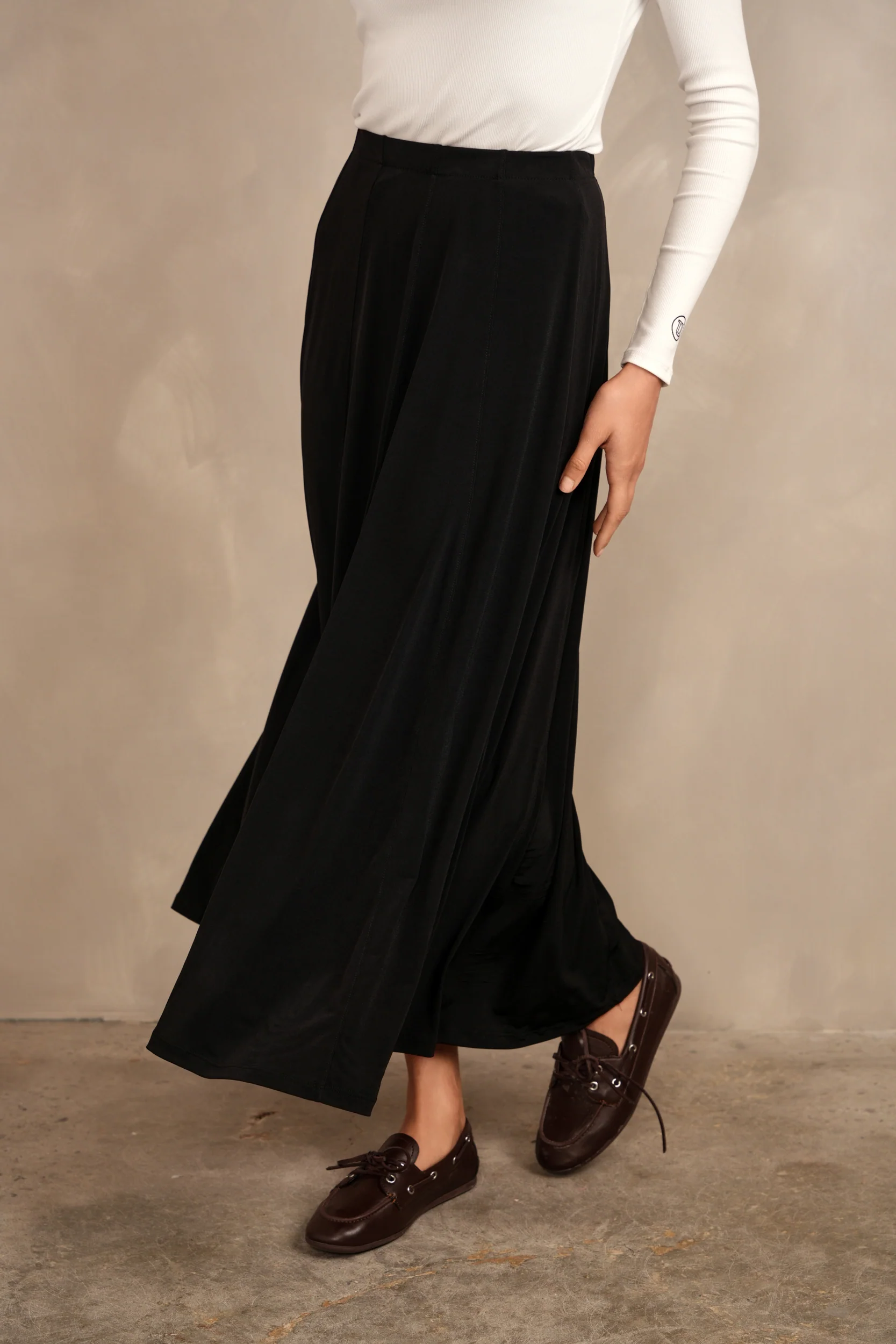 Slinky Panel Skirt - Ankle Length - Image 6