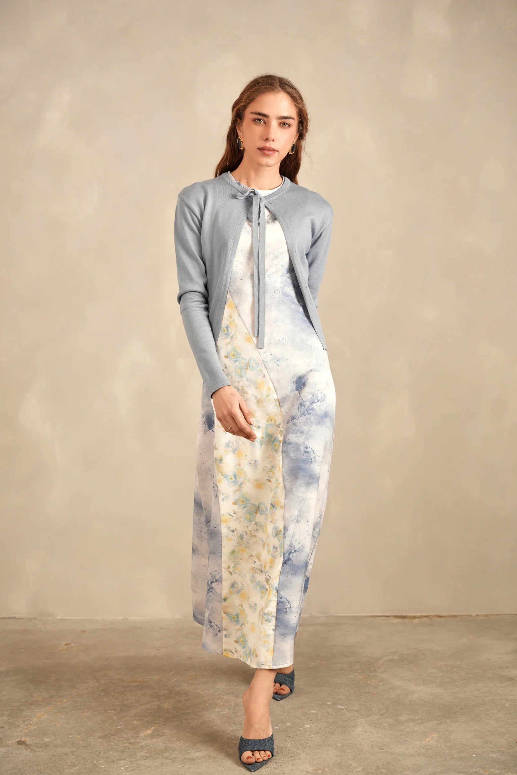 Panel Slip Dress - Image 3