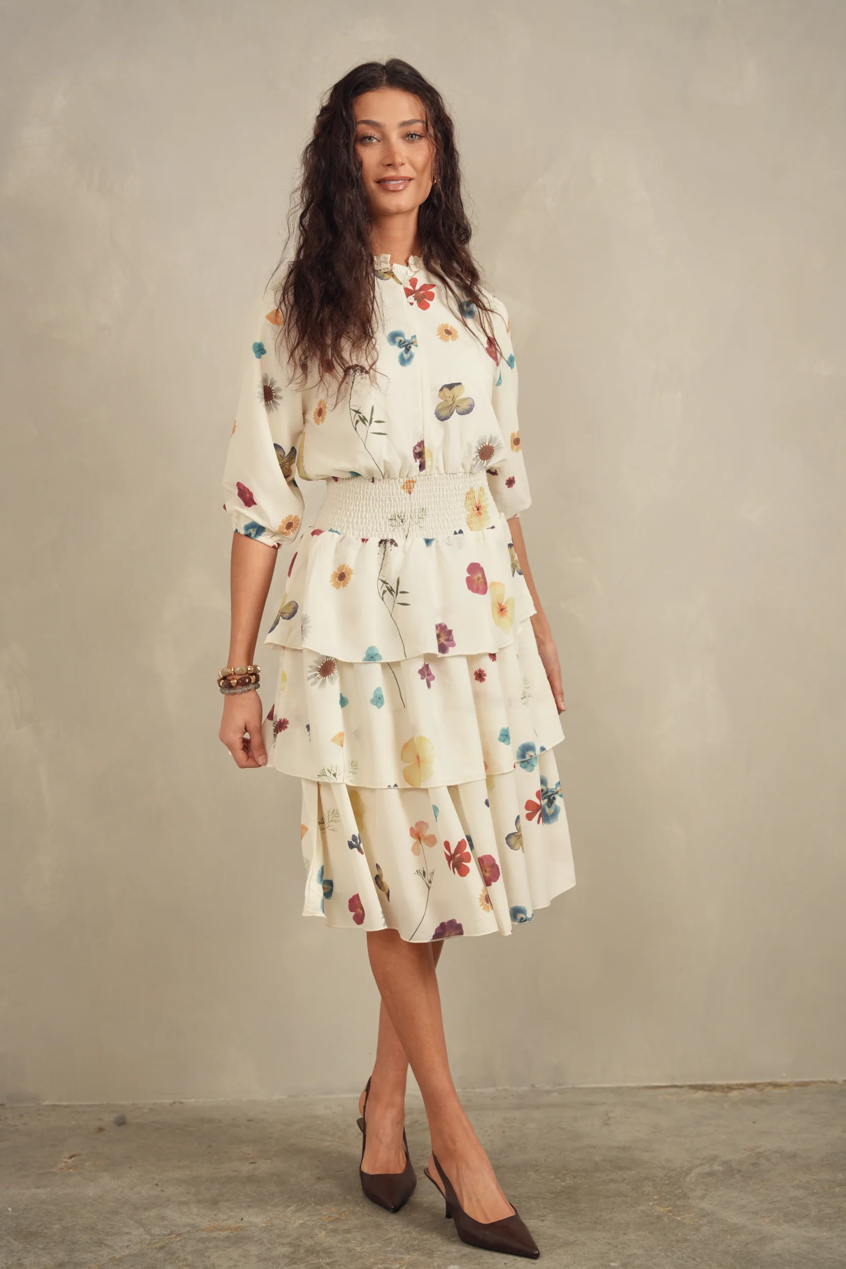 Smock Waist Dress