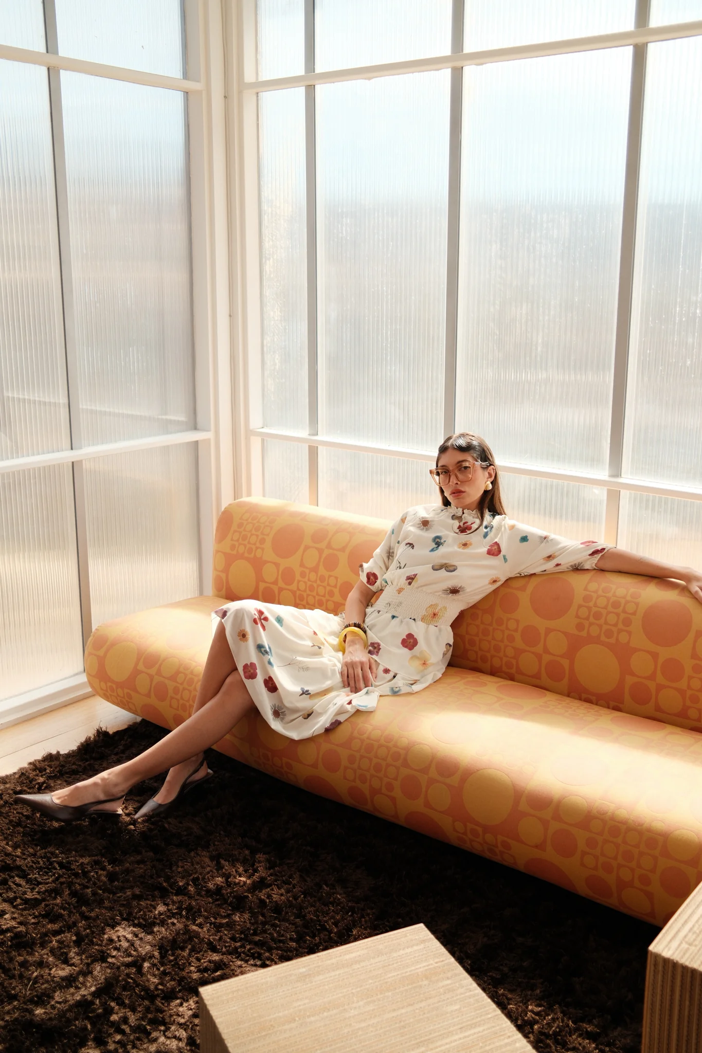 Smock Waist Dress - Image 15
