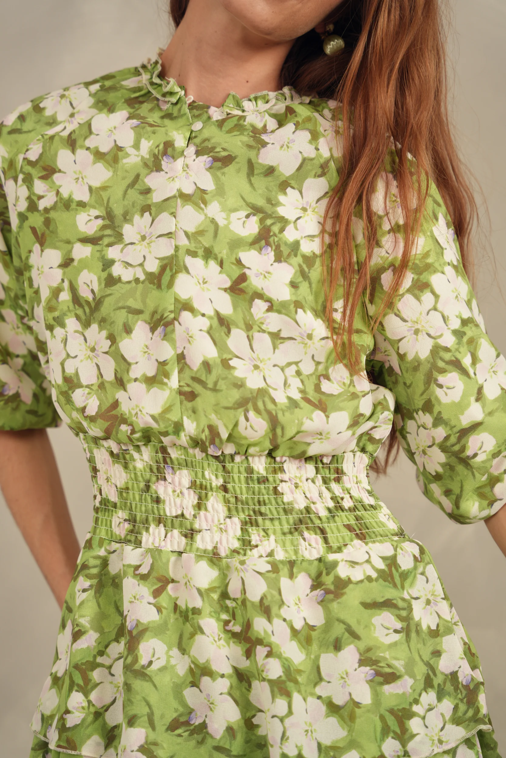 Smock Waist Dress - Image 8
