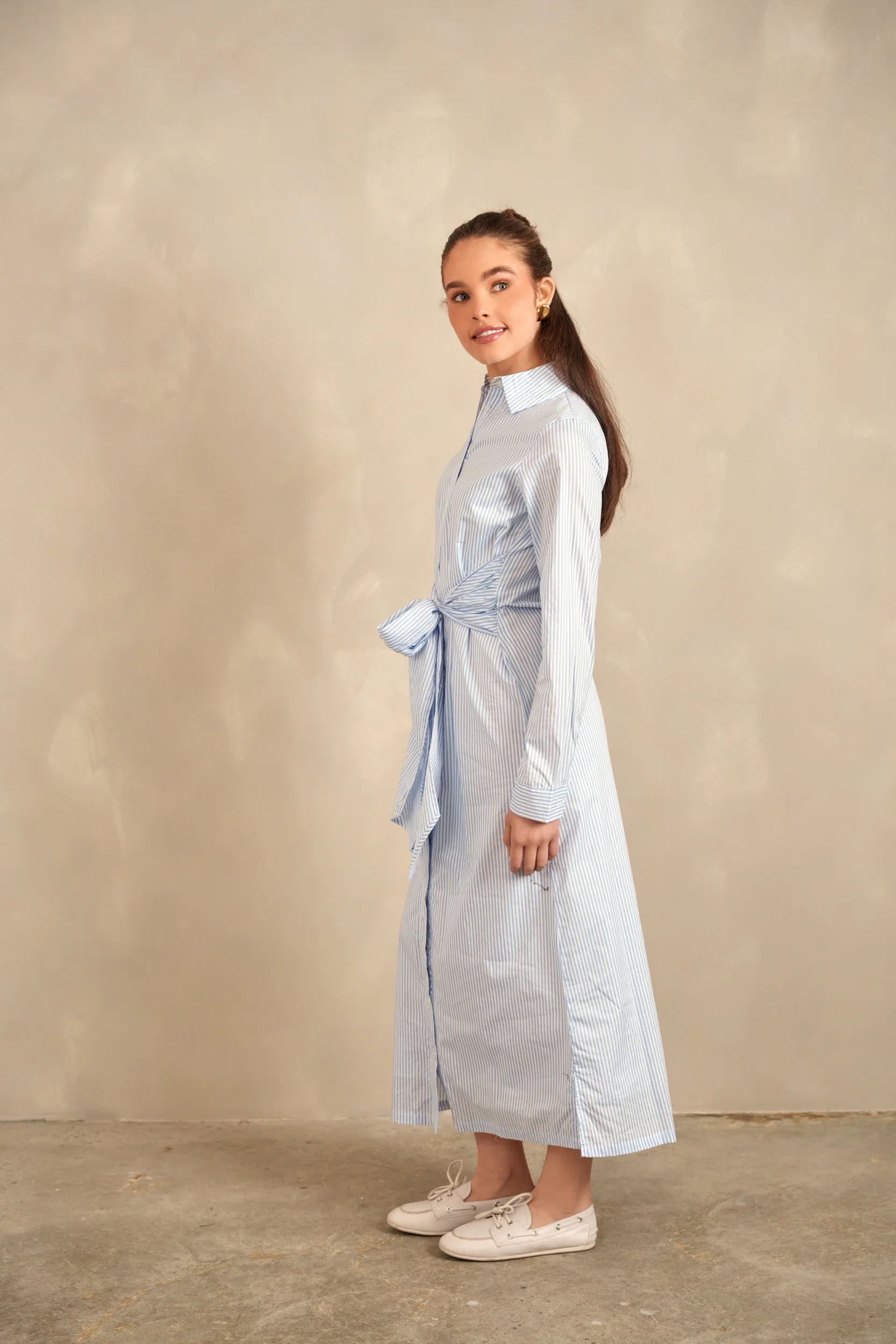 Tie-Front Shirt Dress - Image 18