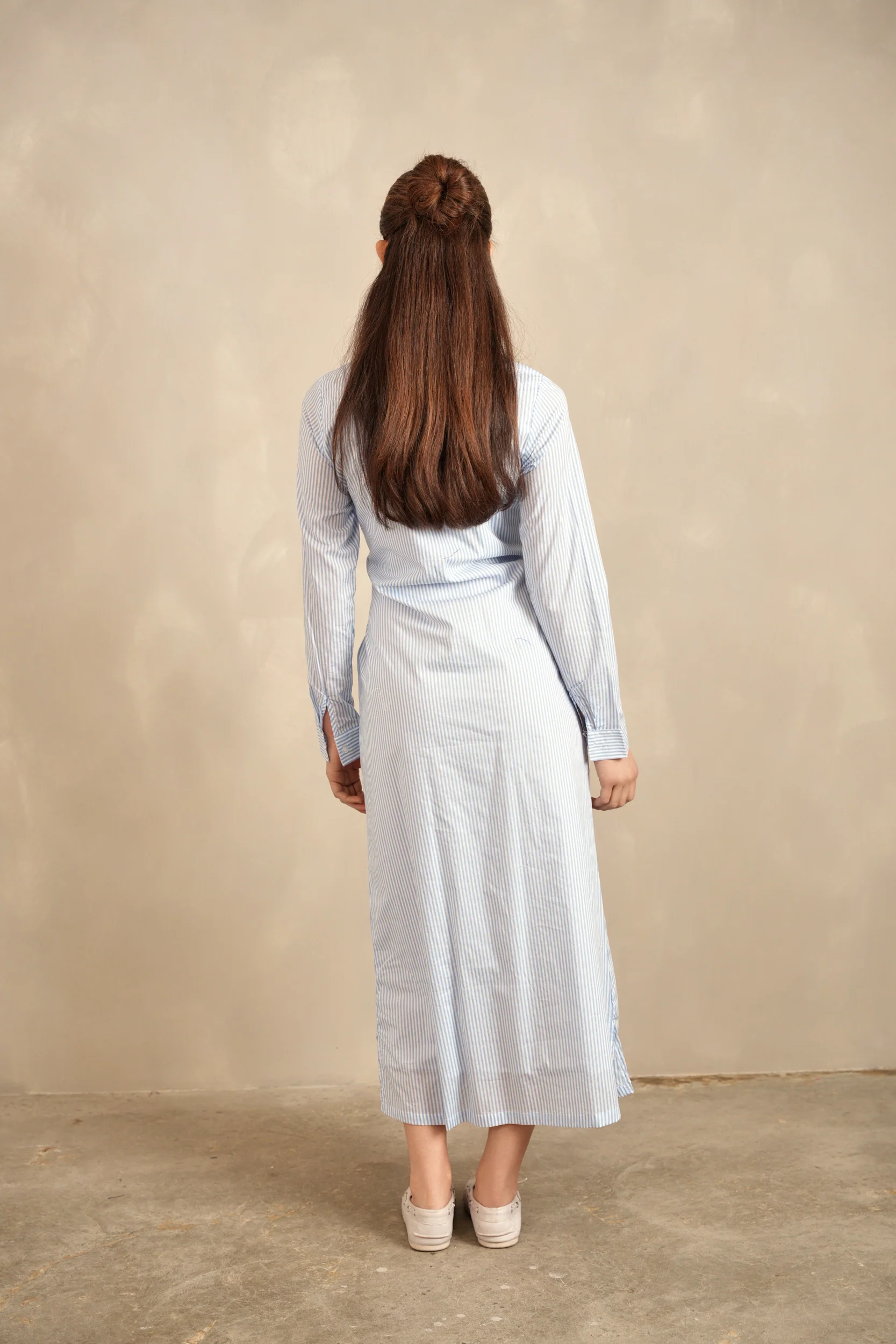Tie-Front Shirt Dress - Image 21