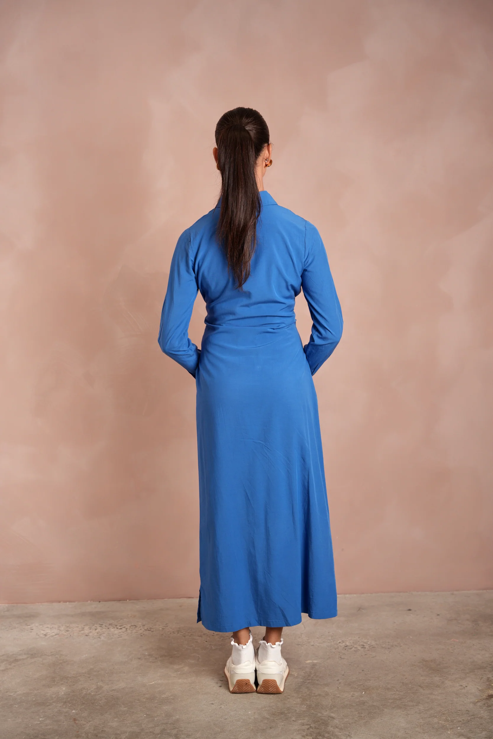 Tie-Front Shirt Dress - Image 5