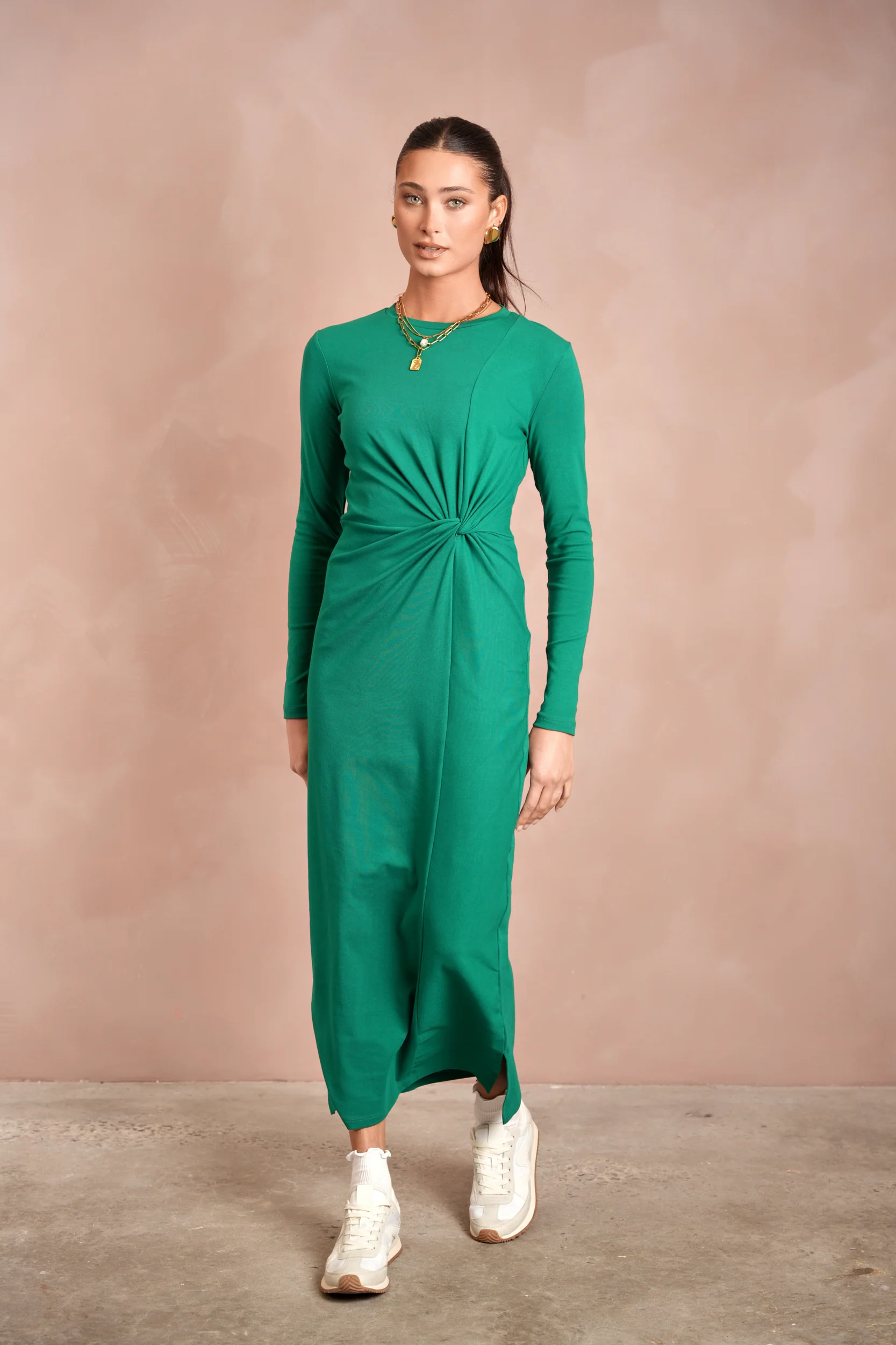 Tie T-Shirt Dress - Image 4