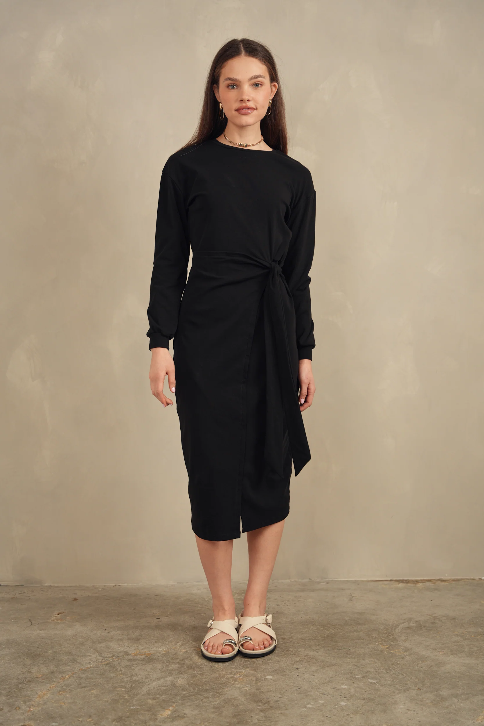 Wrap T-Shirt Dress