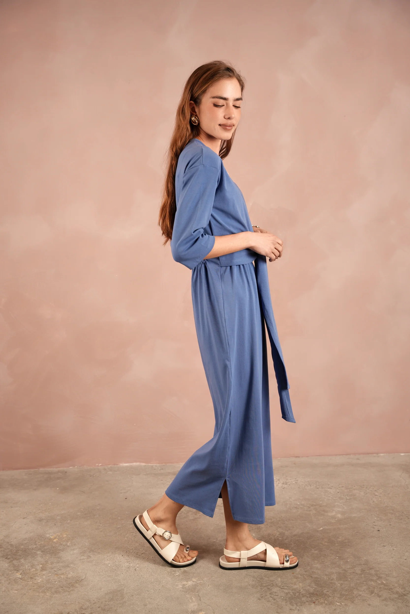 Tie T-Shirt Dress - Image 11
