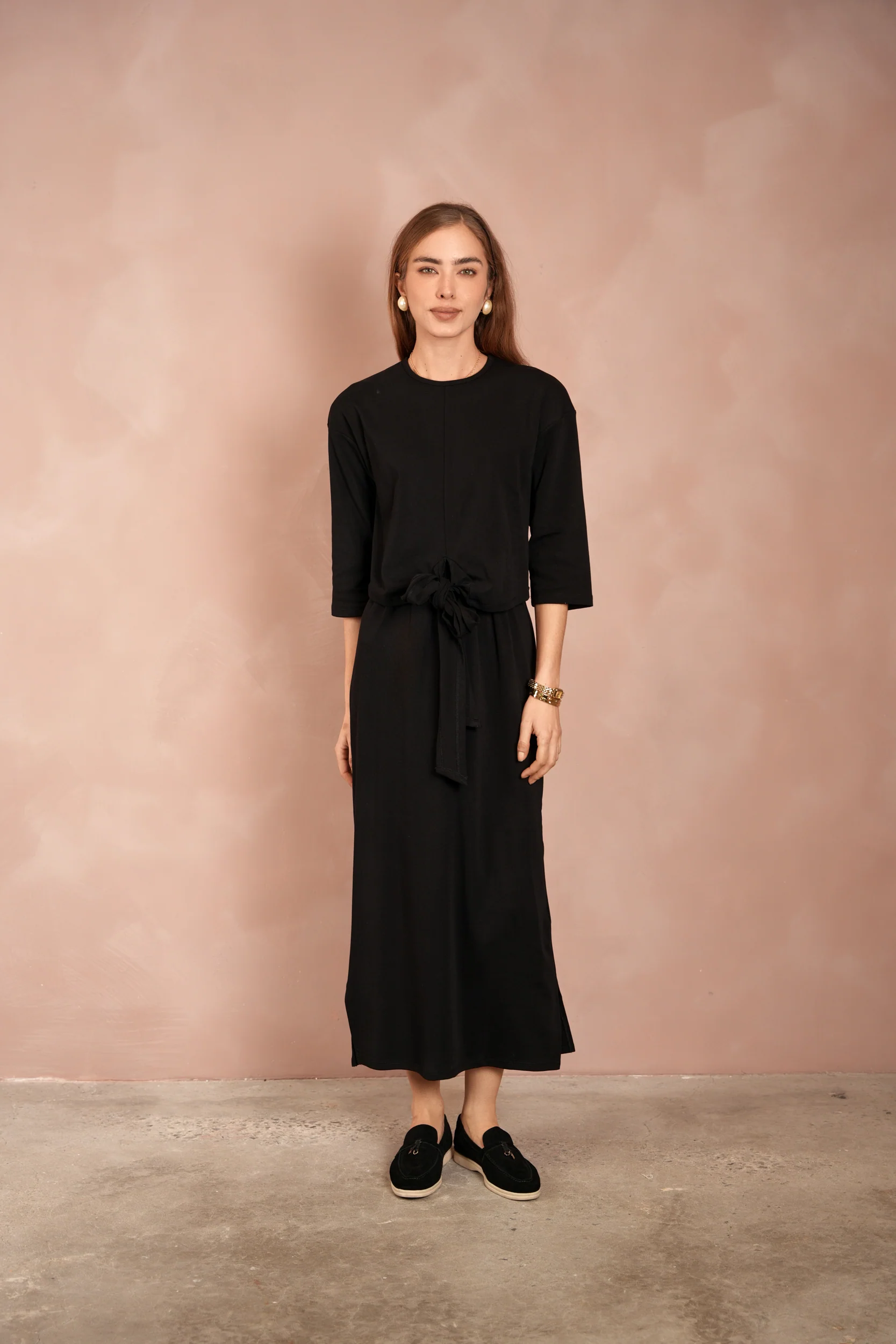 Tie T-Shirt Dress - Image 14