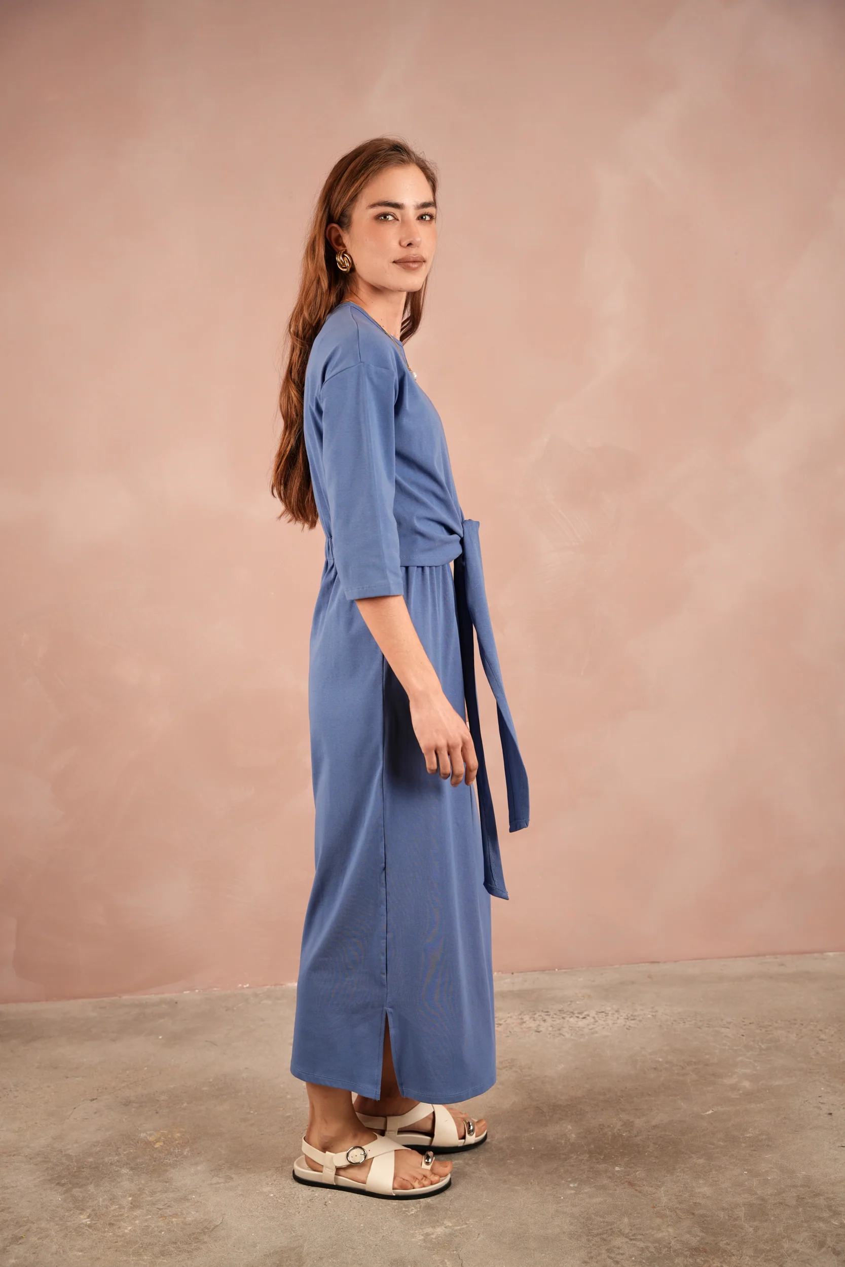 Tie T-Shirt Dress - Image 8