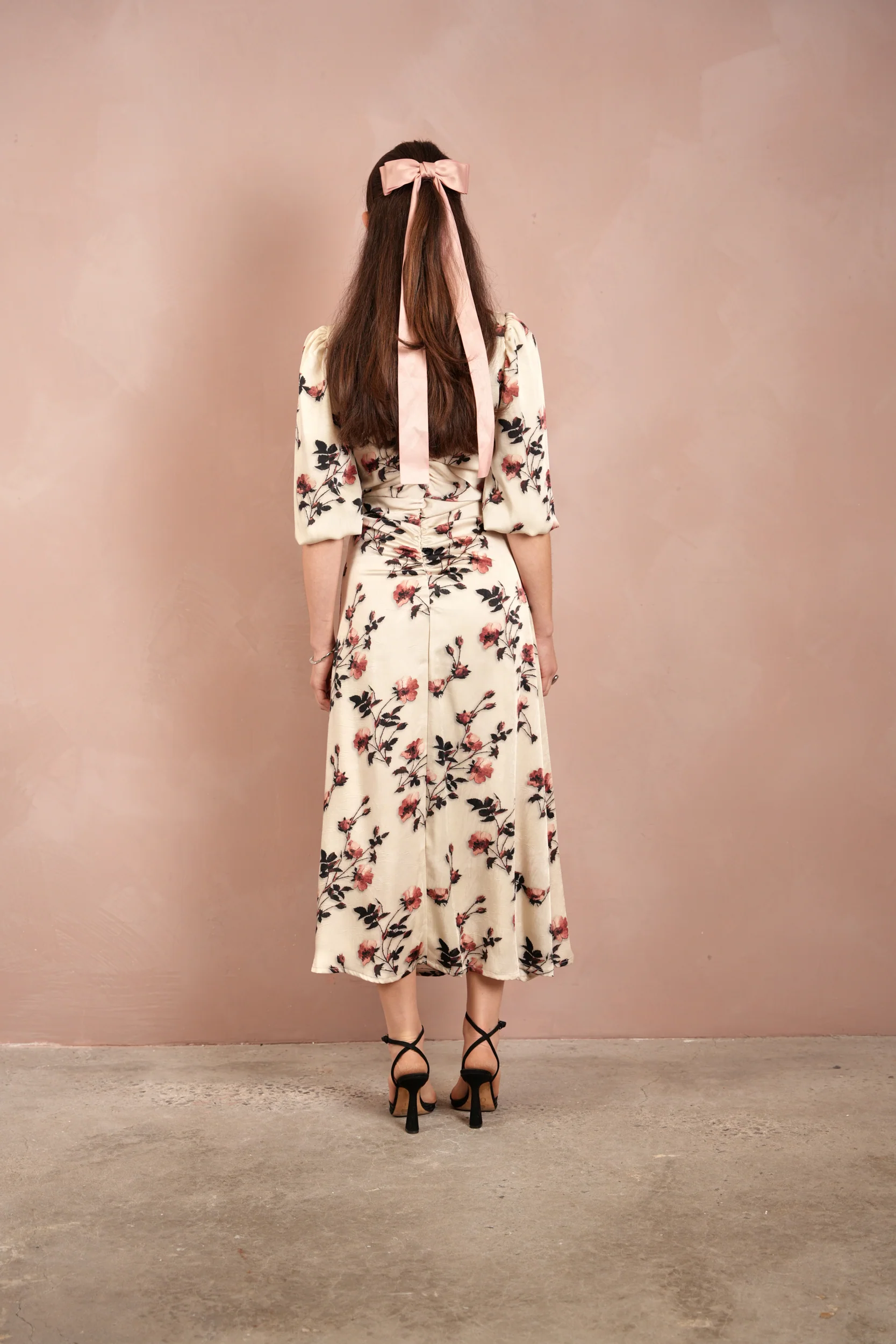 The Victoria Ruched Dress - Image 4