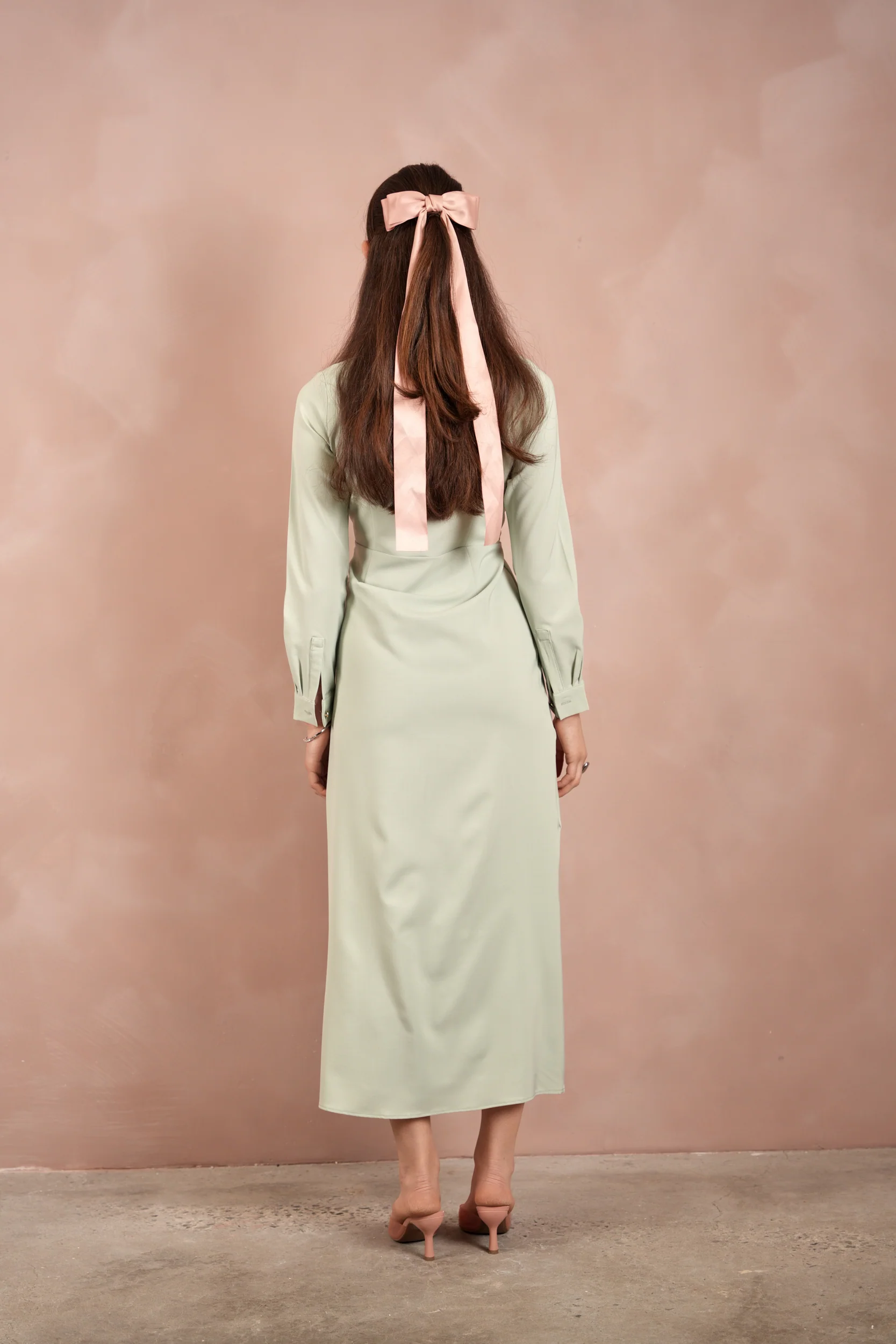 Tie Wrap Shirtdress - Image 4