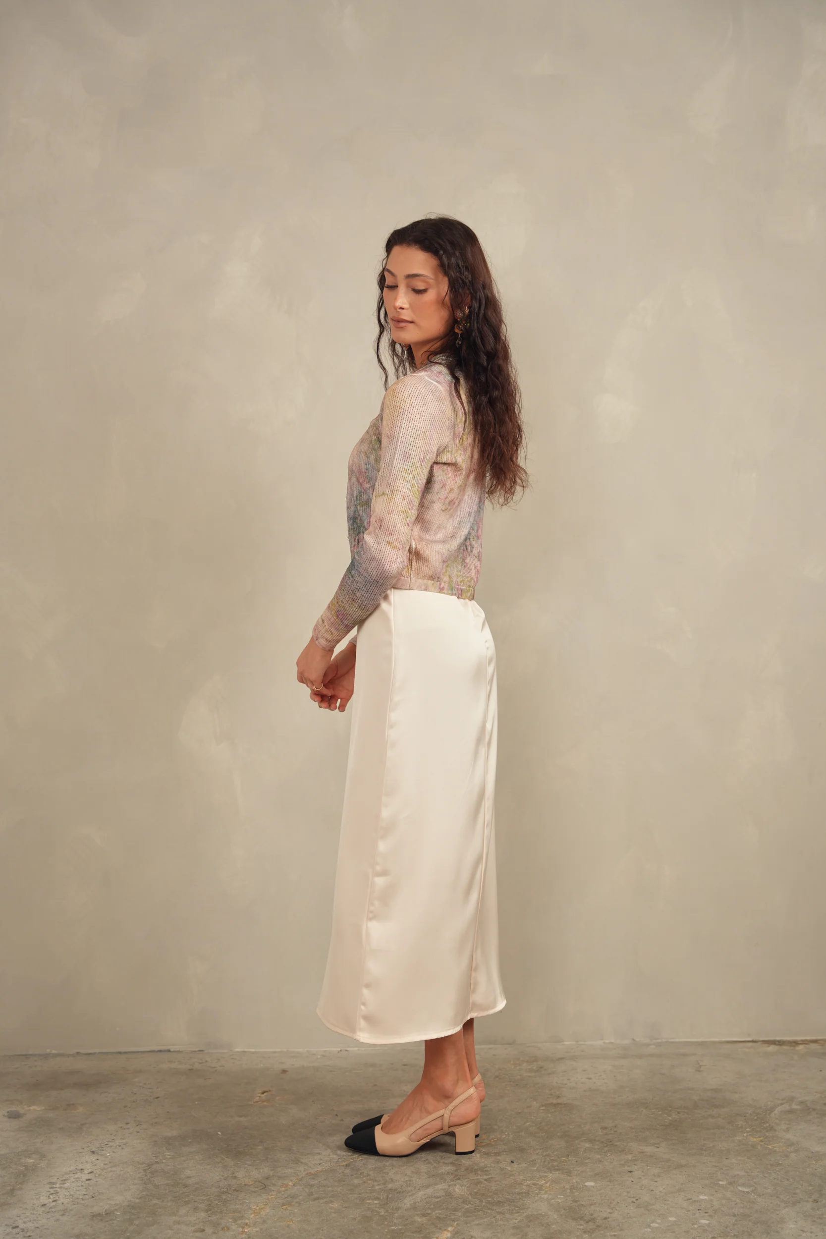Round Neck Slip Dress - Image 11
