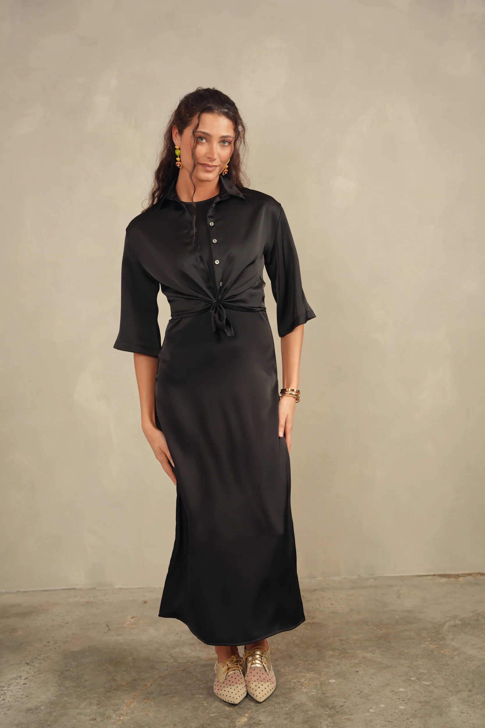 Round Neck Slip Dress - Image 5