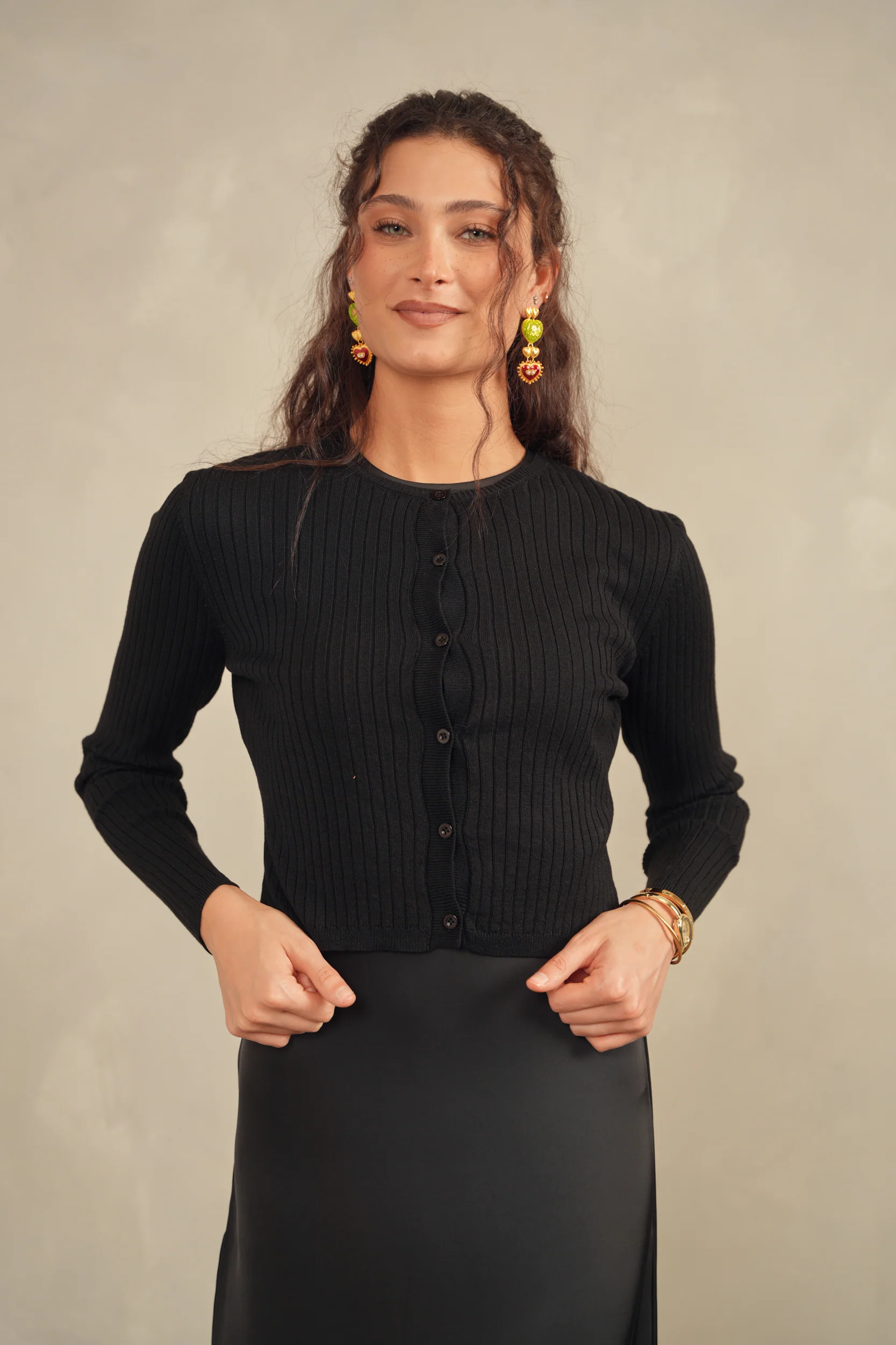 Round Neck Slip Dress - Image 7