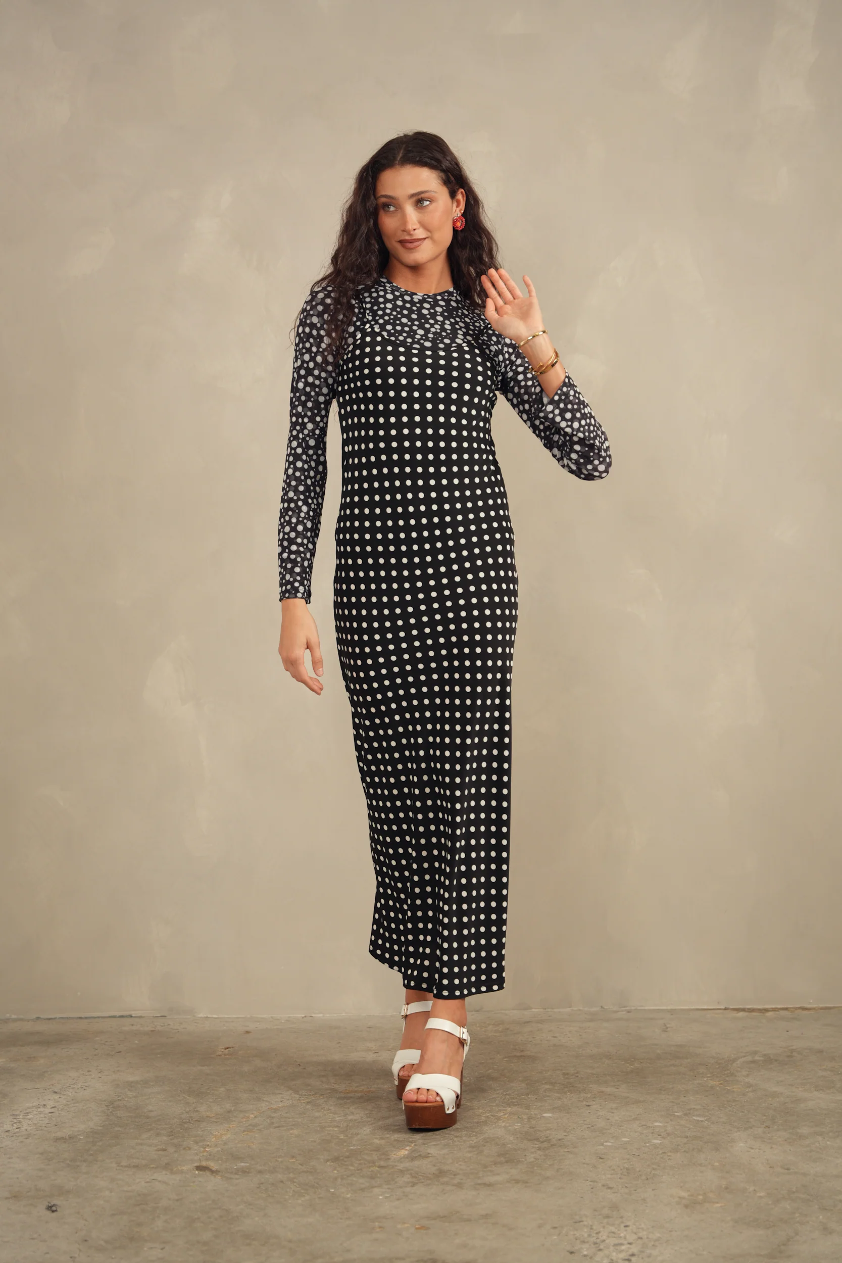 Print Slip Dress - Image 15