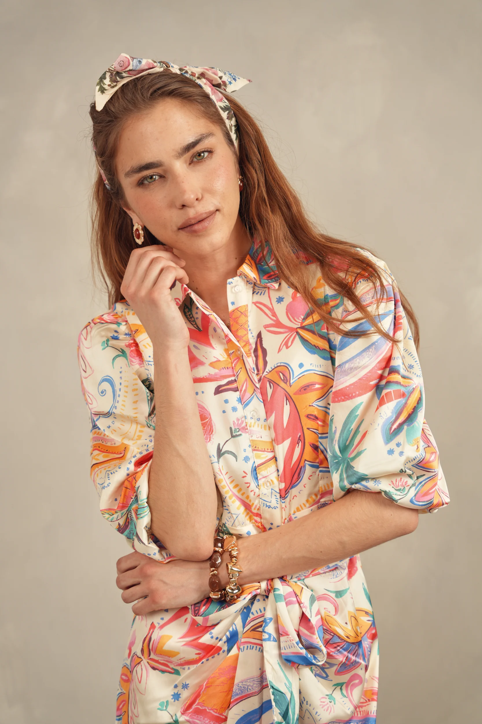 Tie Wrap Dress - Image 23