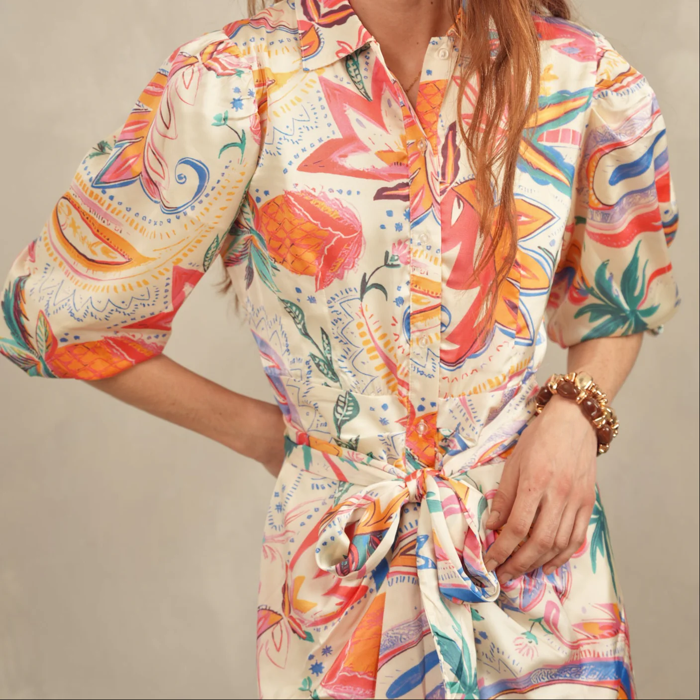 Tie Wrap Dress - Image 25