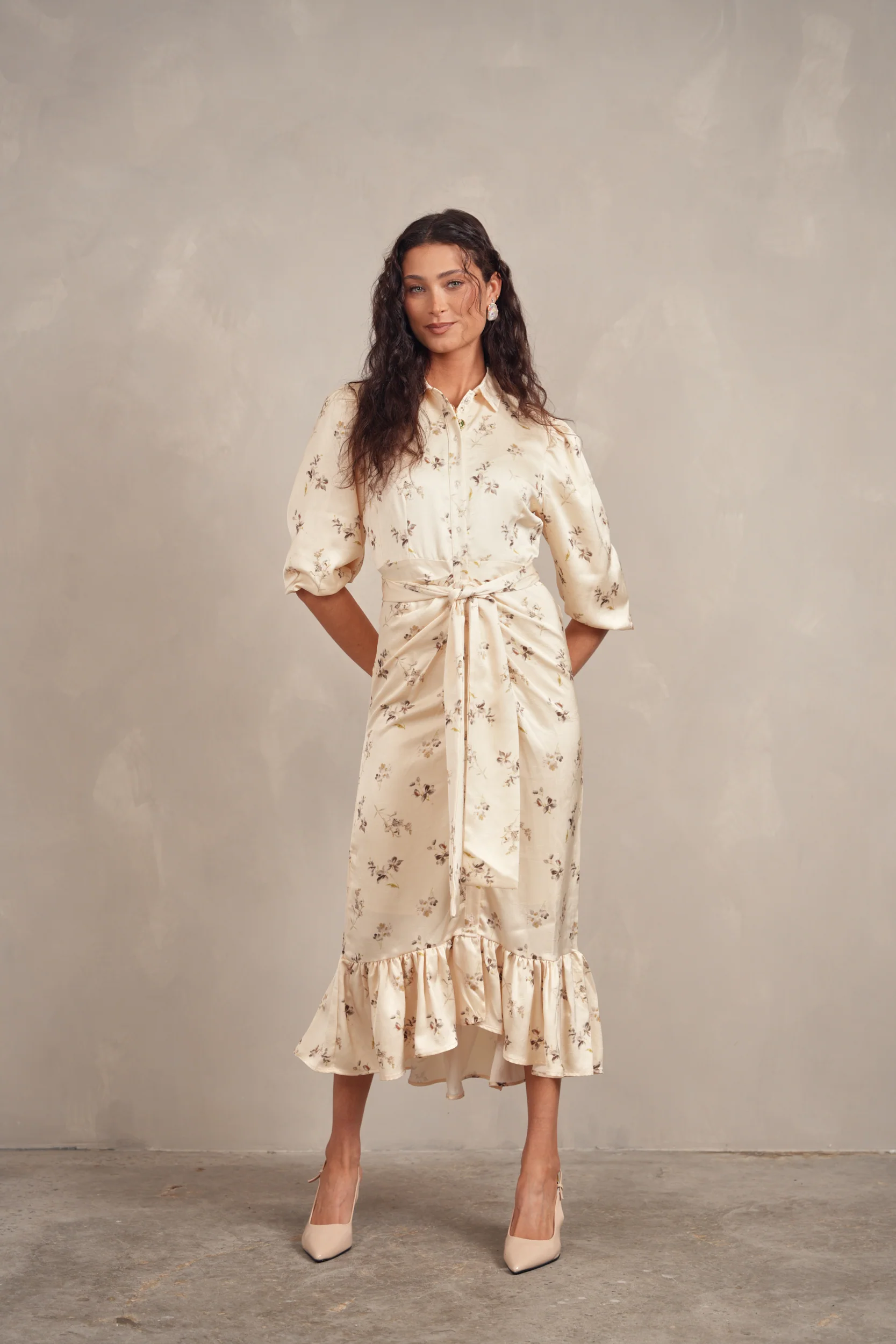 Tie Wrap Dress - Image 8